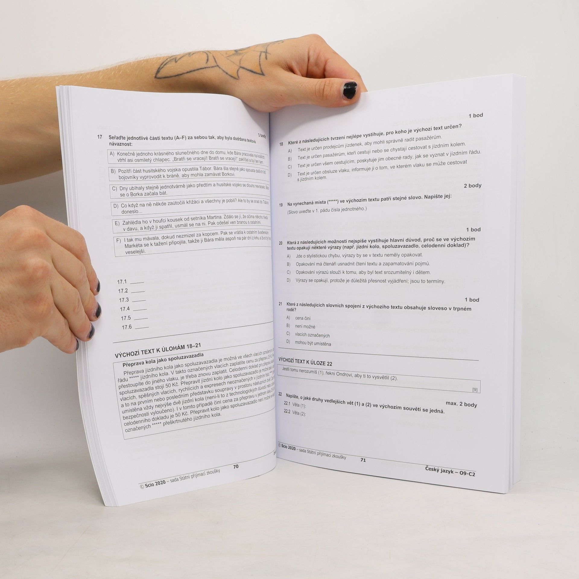 Autorenkollektiv Sada testů: 9. třída