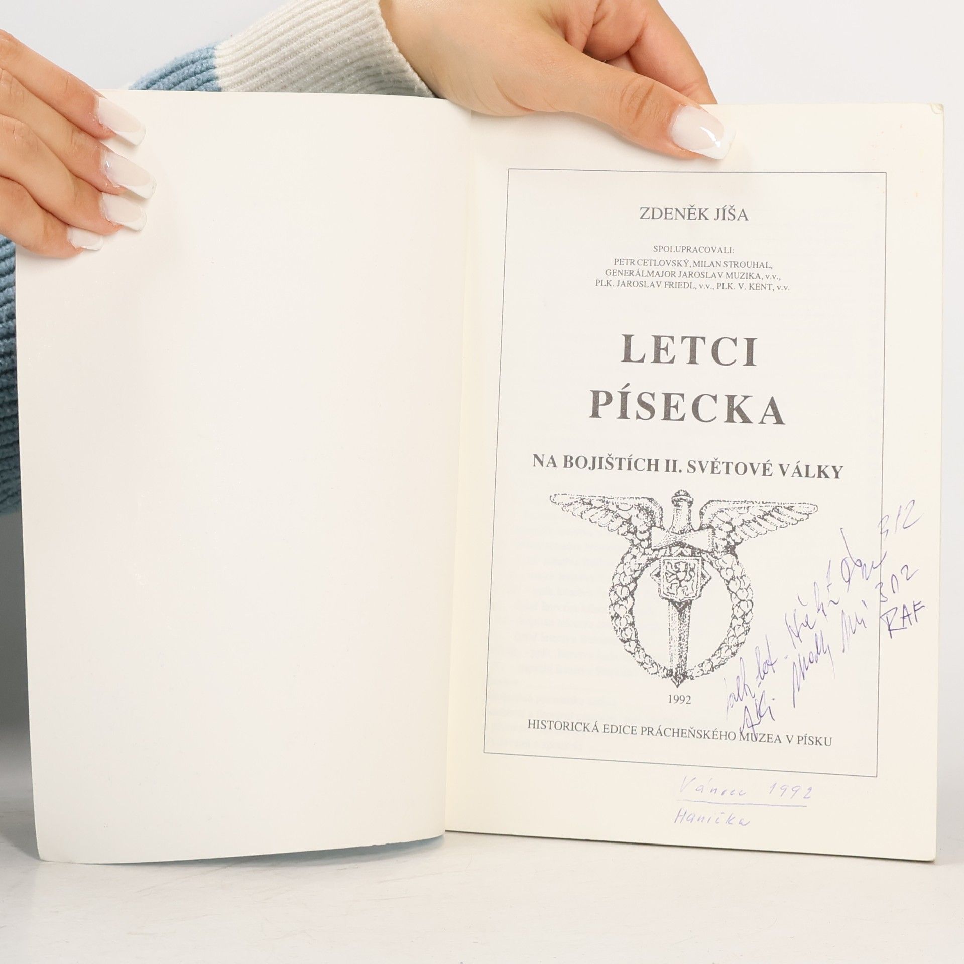 Zdeněk Jíša Letci písecka na bojištích druhé světové války