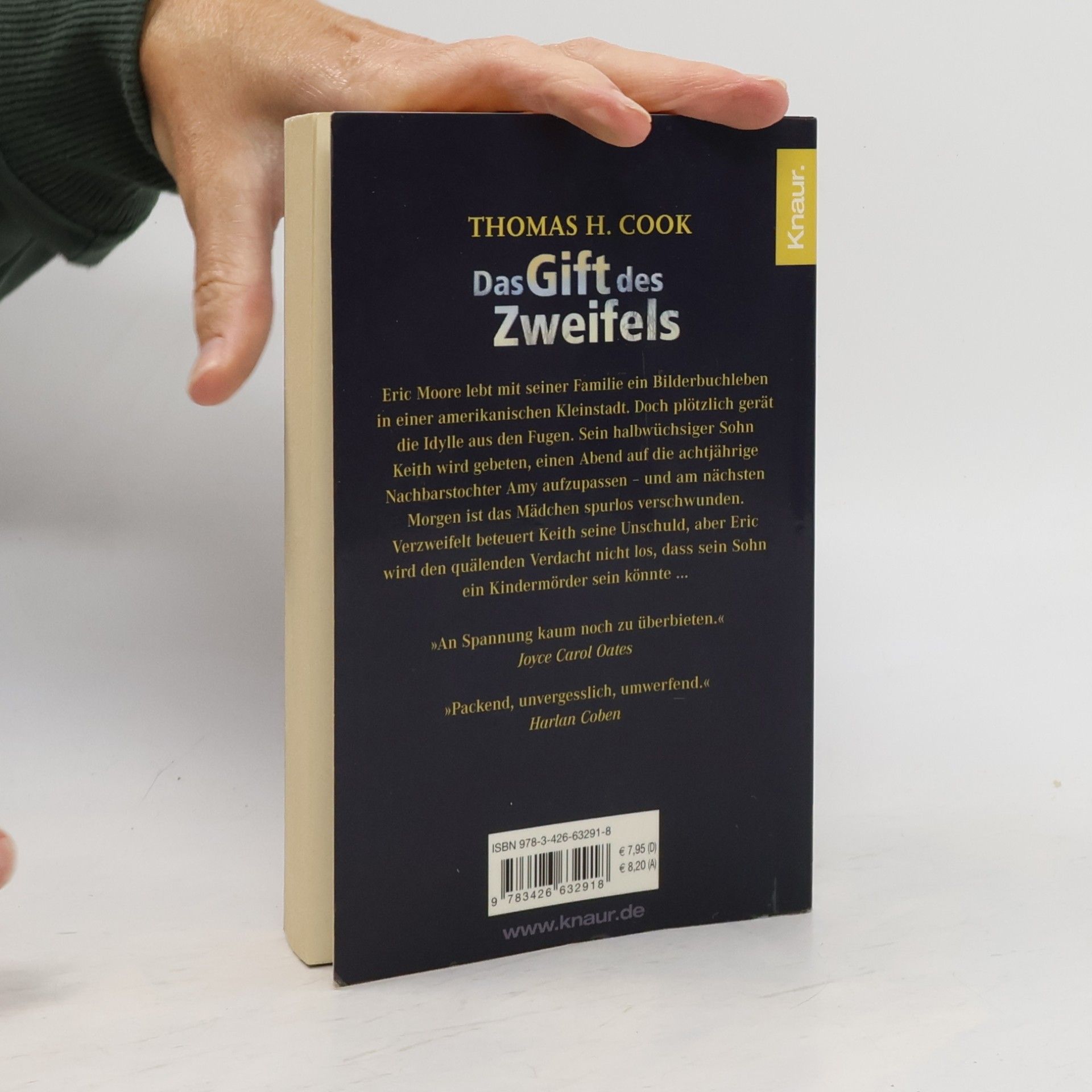 Thomas H. Cook Das Gift des Zweifels
