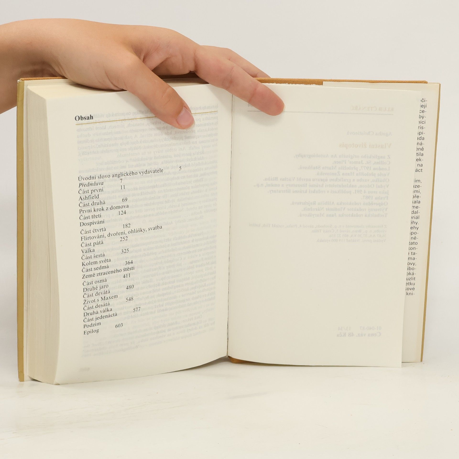 Agatha Christie Vlastní životopis