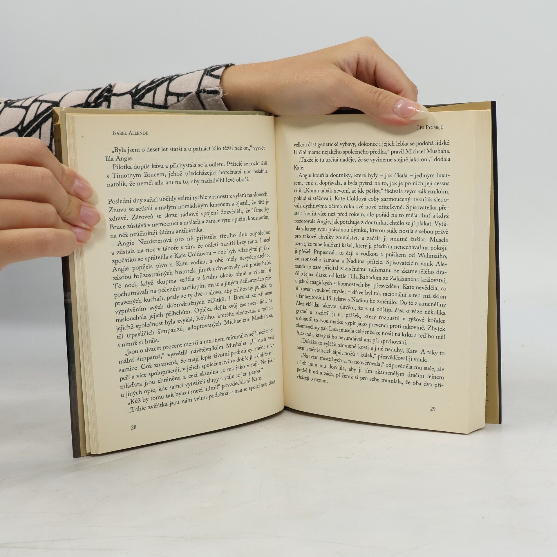 Isabel Allende Les Pygmejů