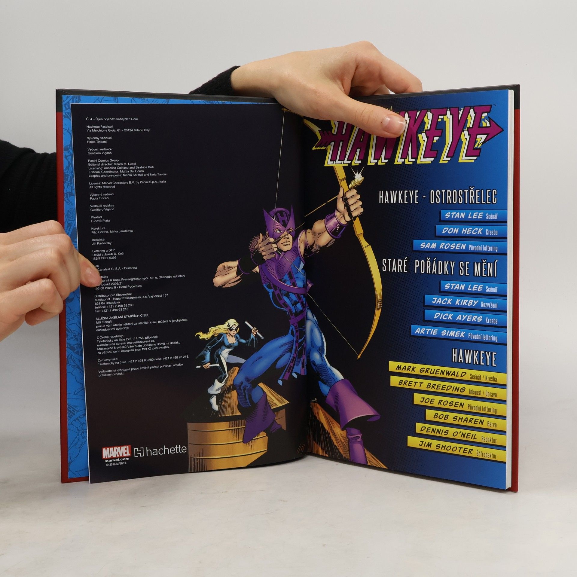 Marvel Comics Nejmocnější hrdinové Marvelu 4. Hawkeye