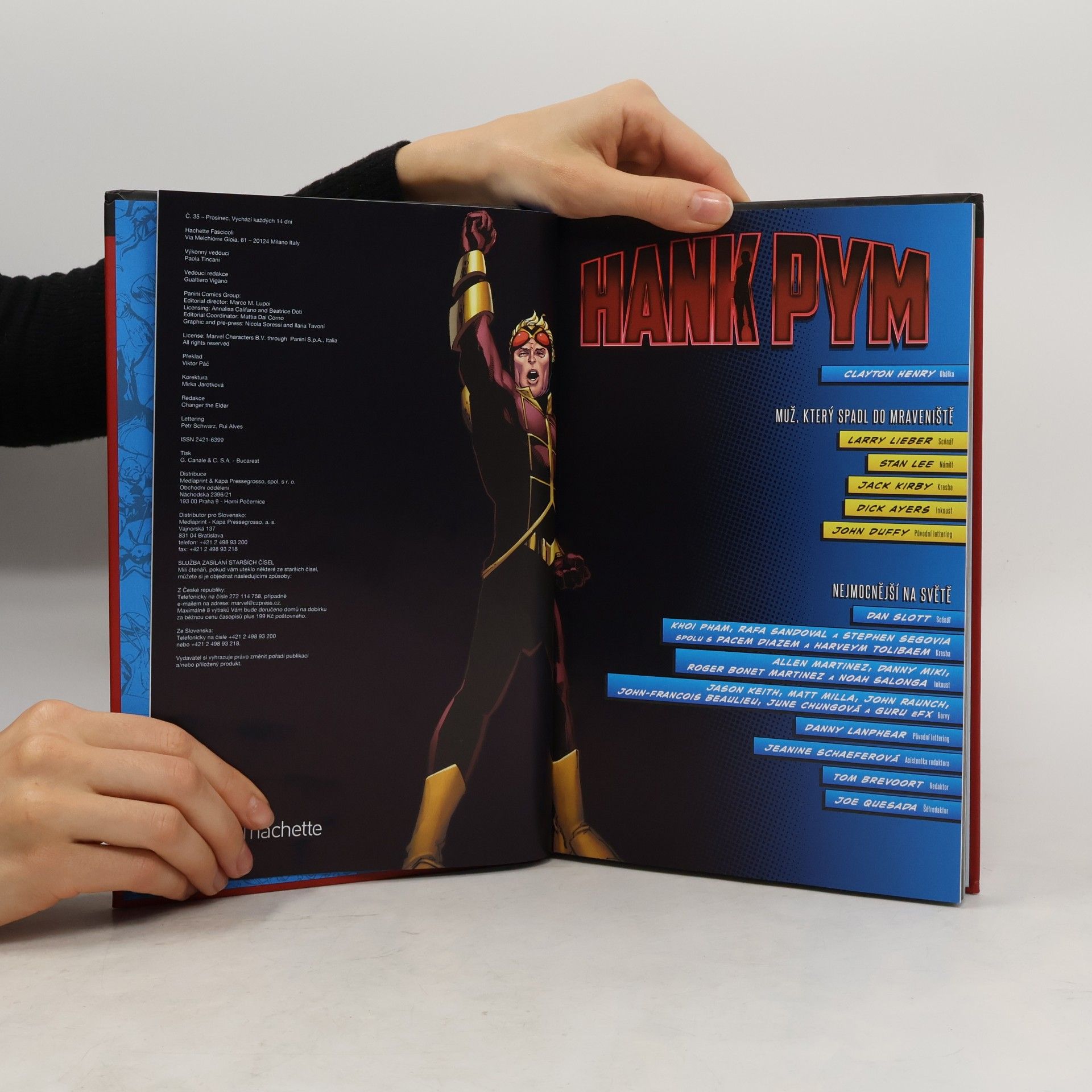 kolektiv Nejmocnější hrdinové Marvelu 35. Hank Pym