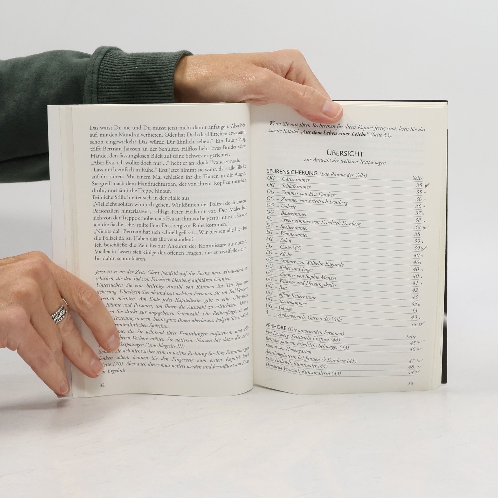 Simon Flöther KRIMI total - Kugeln statt Blumen. Das Krimispielbuch zum Ermitteln und Rätseln