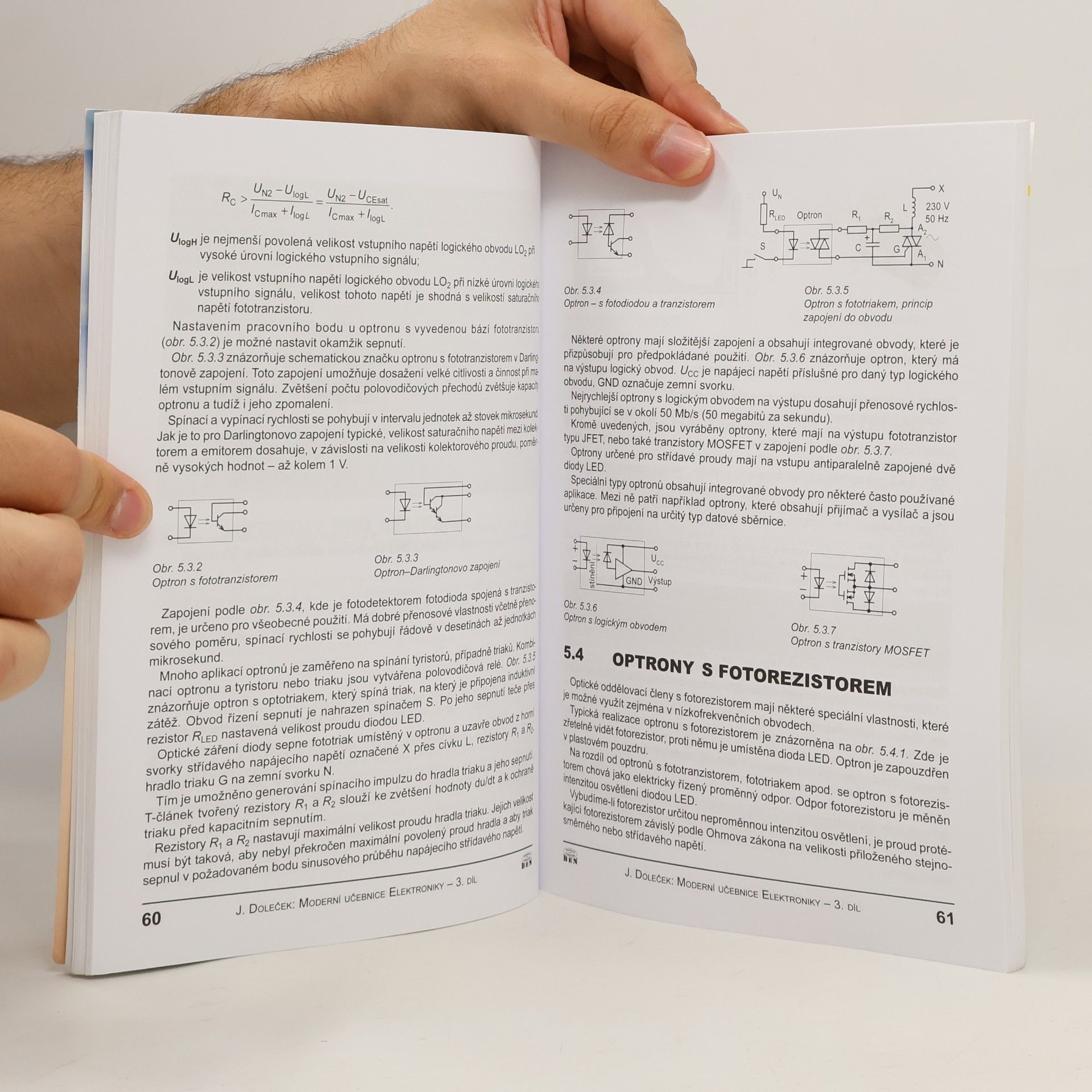Jaroslav Doleček Moderní učebnice elektroniky 3.díl: Optoelektronika a optoelektronické prvky