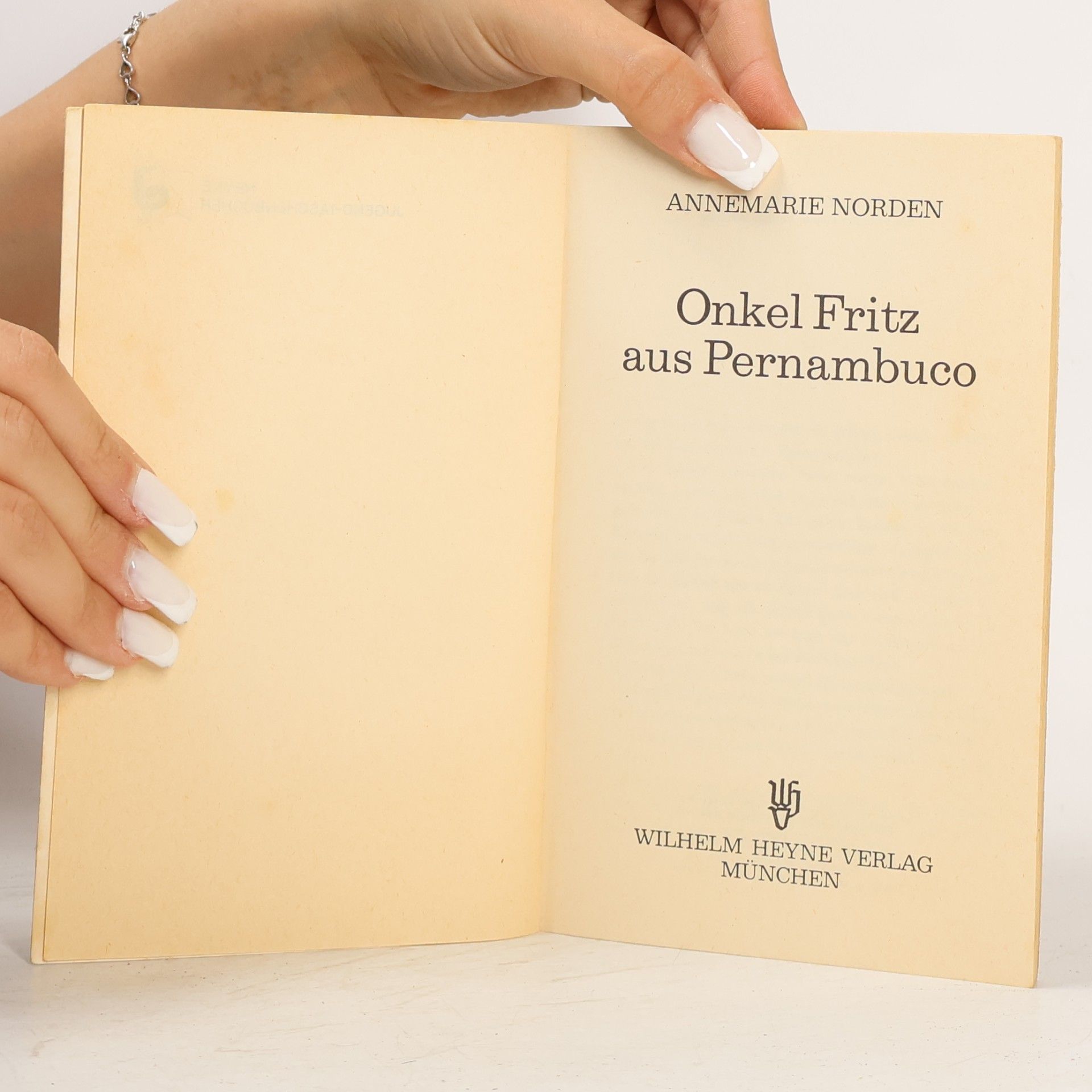 Annemarie Norden Onkel Fritz aus Pernambuco