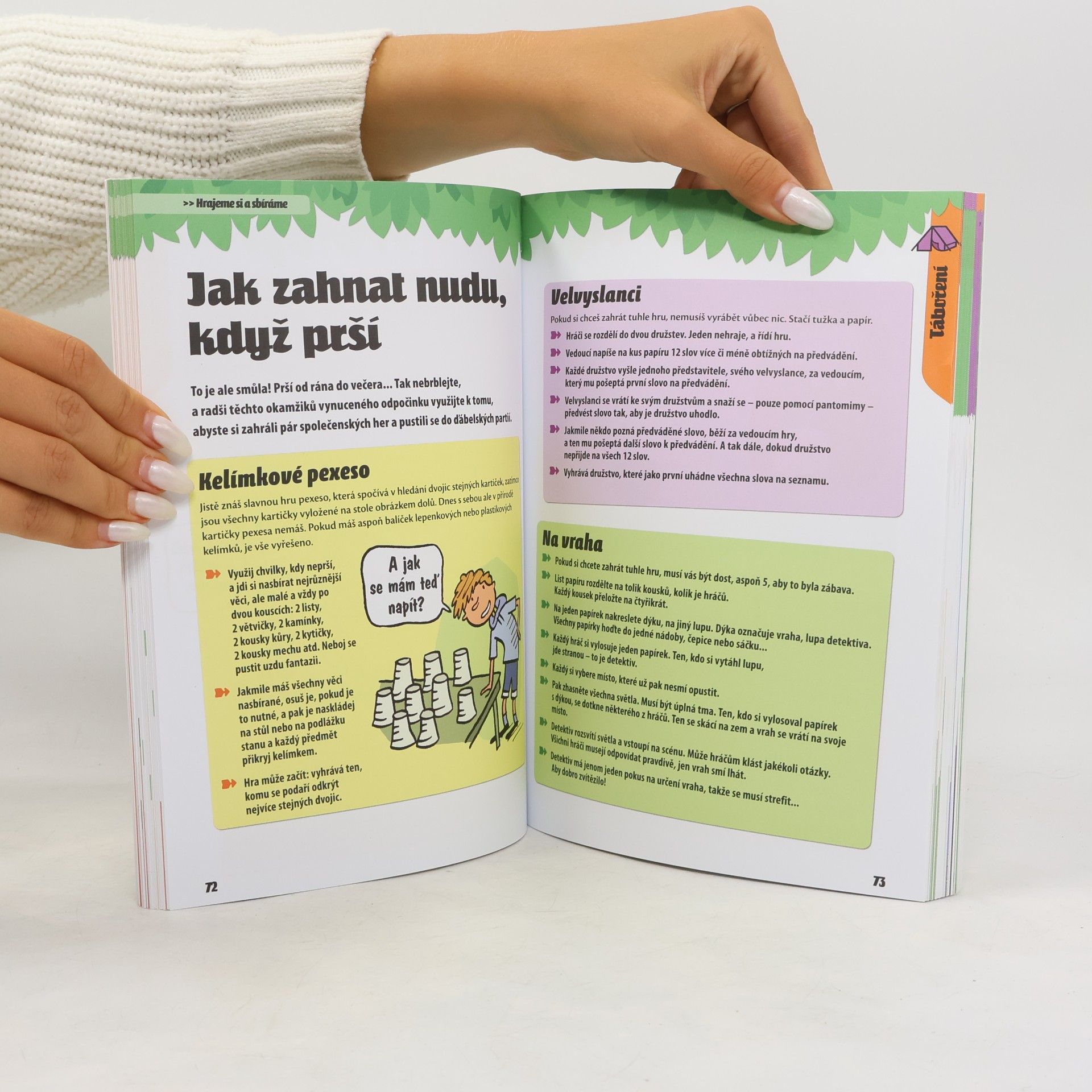 Jana Mališová Malý táborník. Veselý průvodce přírodou pro děti