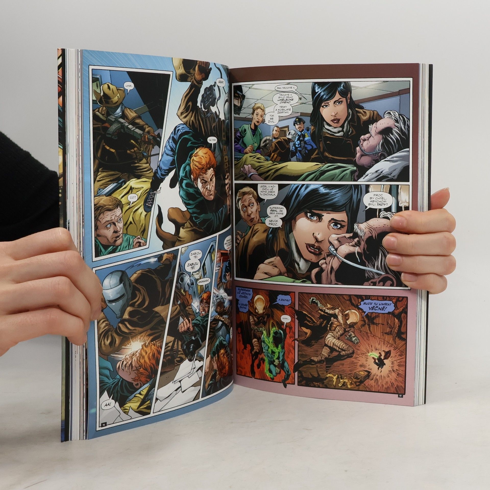 Grant Morrison Superman action comics. Na konci času