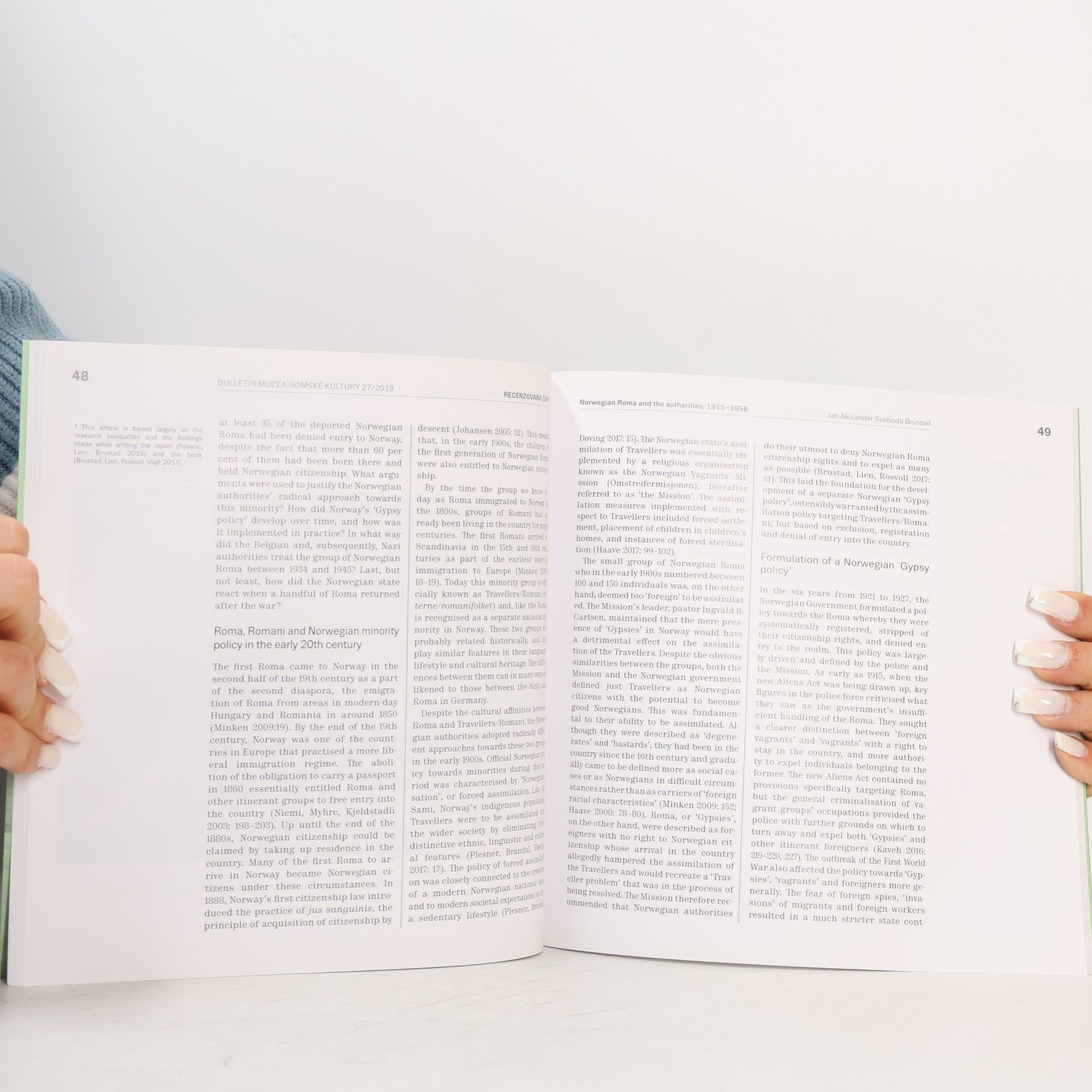 Various authors Bulletin Muzea Romské Kultury 27/2018