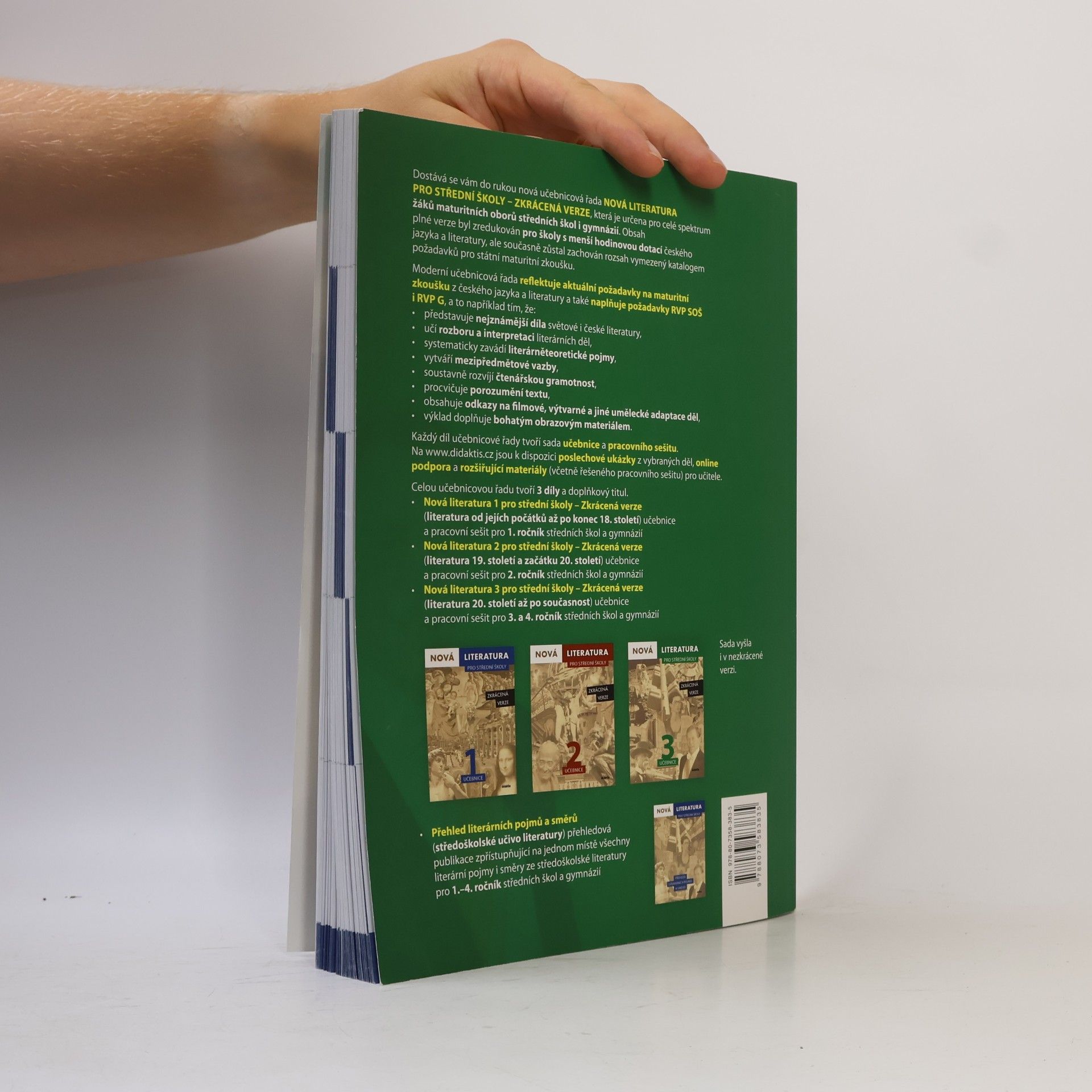 Erik Gilk Nová literatura 3 pro střední školy. Zkrácená verze