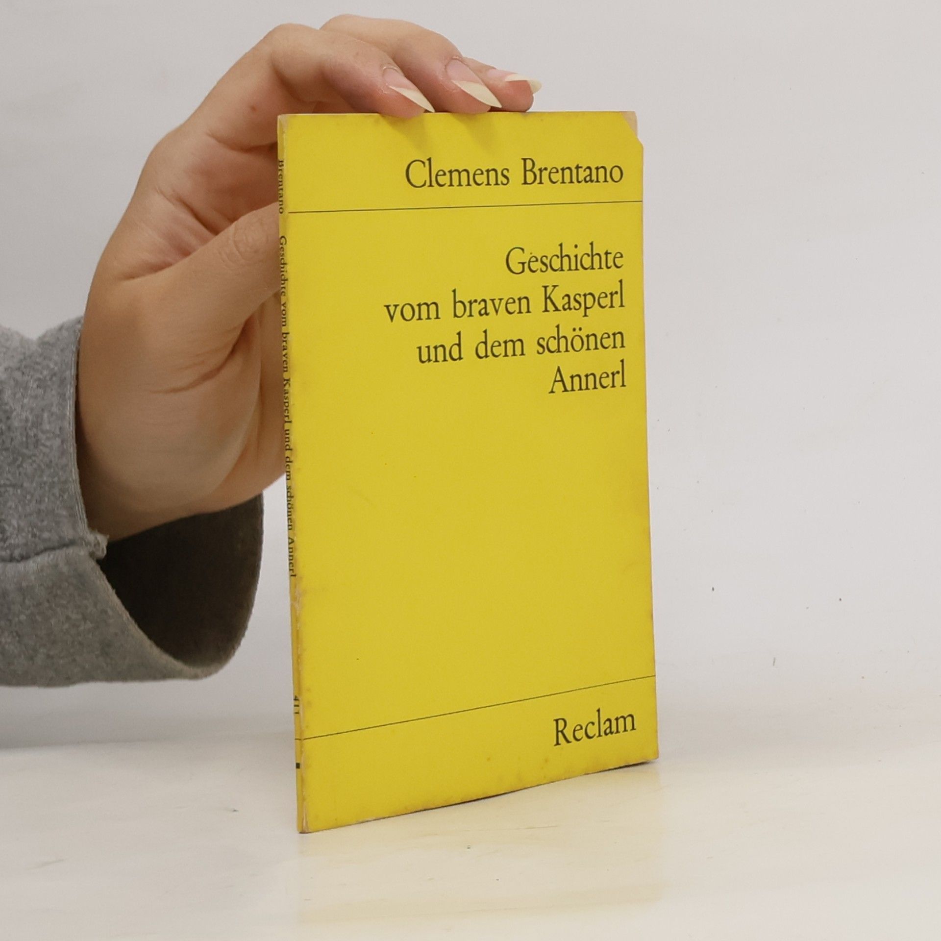 Clemens Brentano Geschichte vom braven Kasperl und dem schönen Annerl