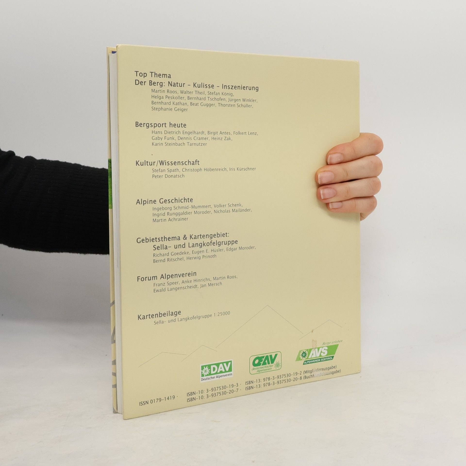 kolektiv Alpenvereinsjahrbuch BERG 2008