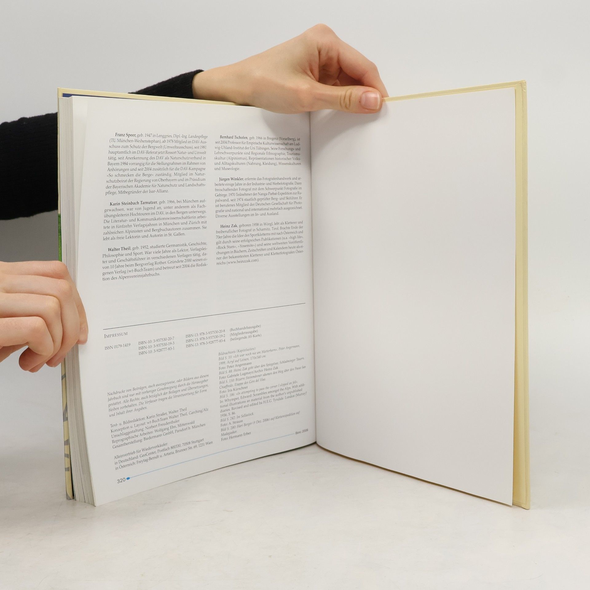 kolektiv Alpenvereinsjahrbuch BERG 2008