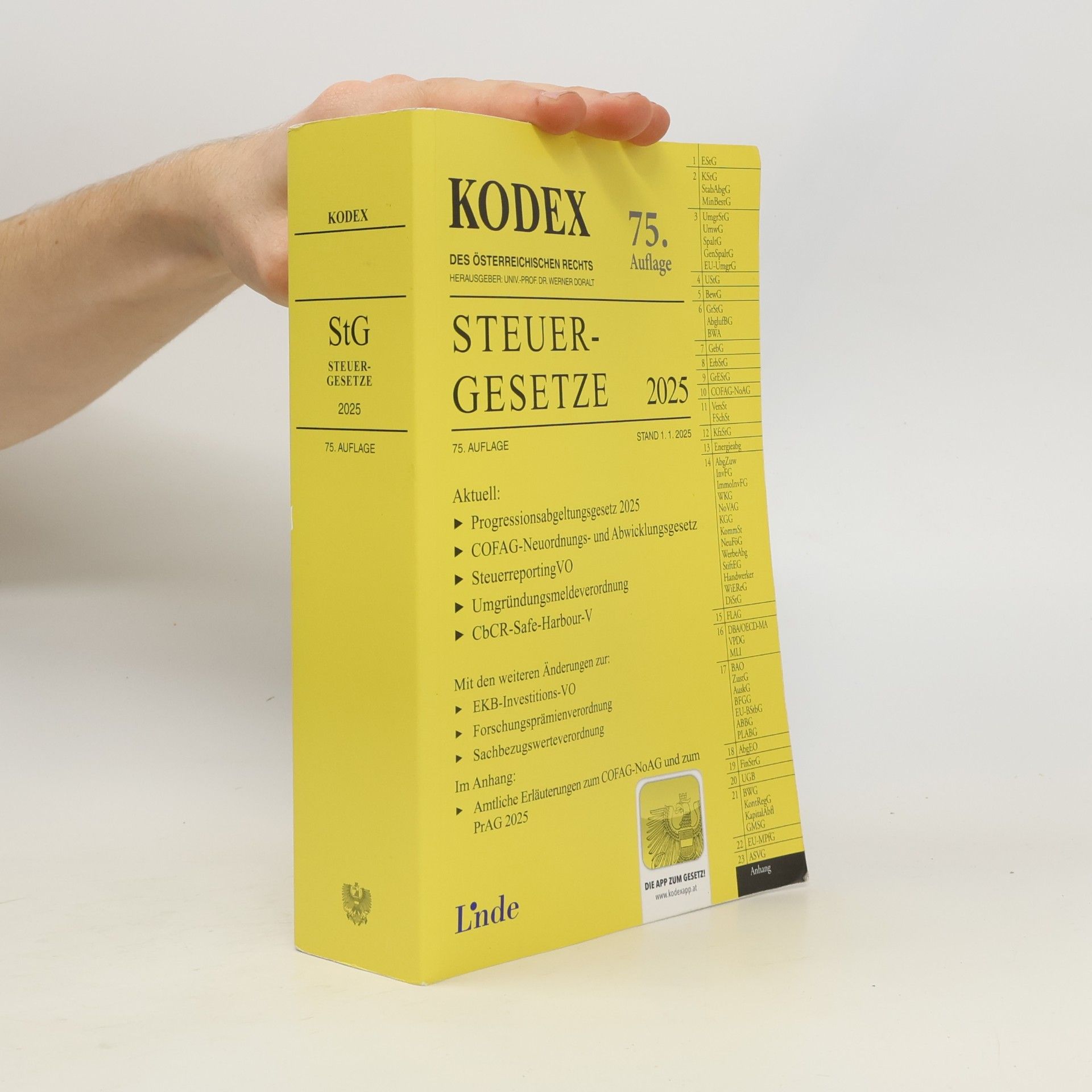 KODEX Steuergesetze 2025 - 75. Auflage