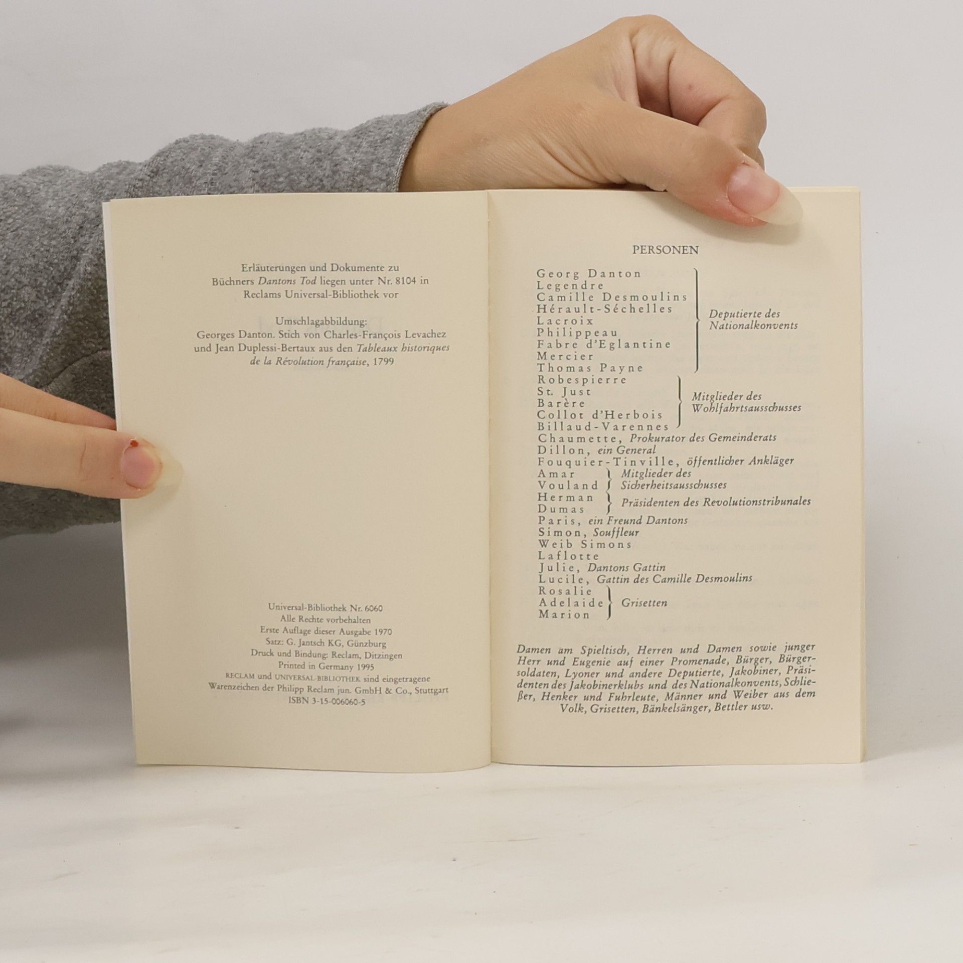 Georg Büchner Dantons Tod