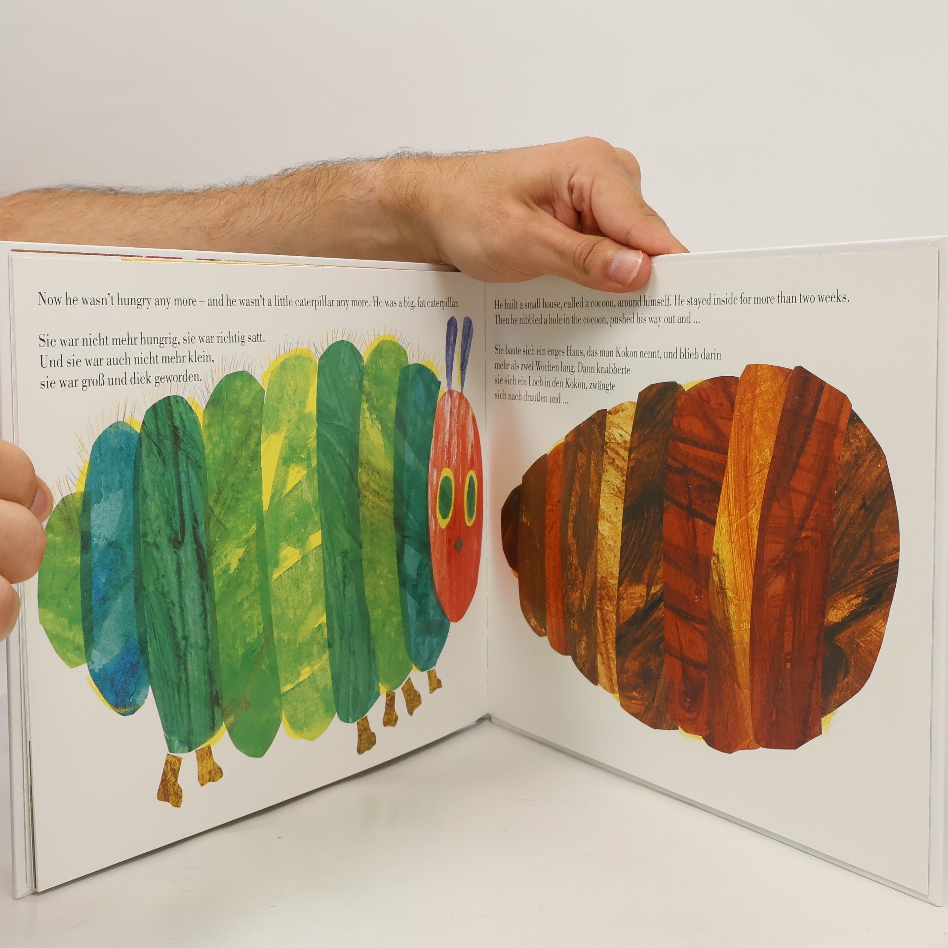 Eric Carle Die kleine Raupe Nimmersatt. The Very Hungry Caterpillar