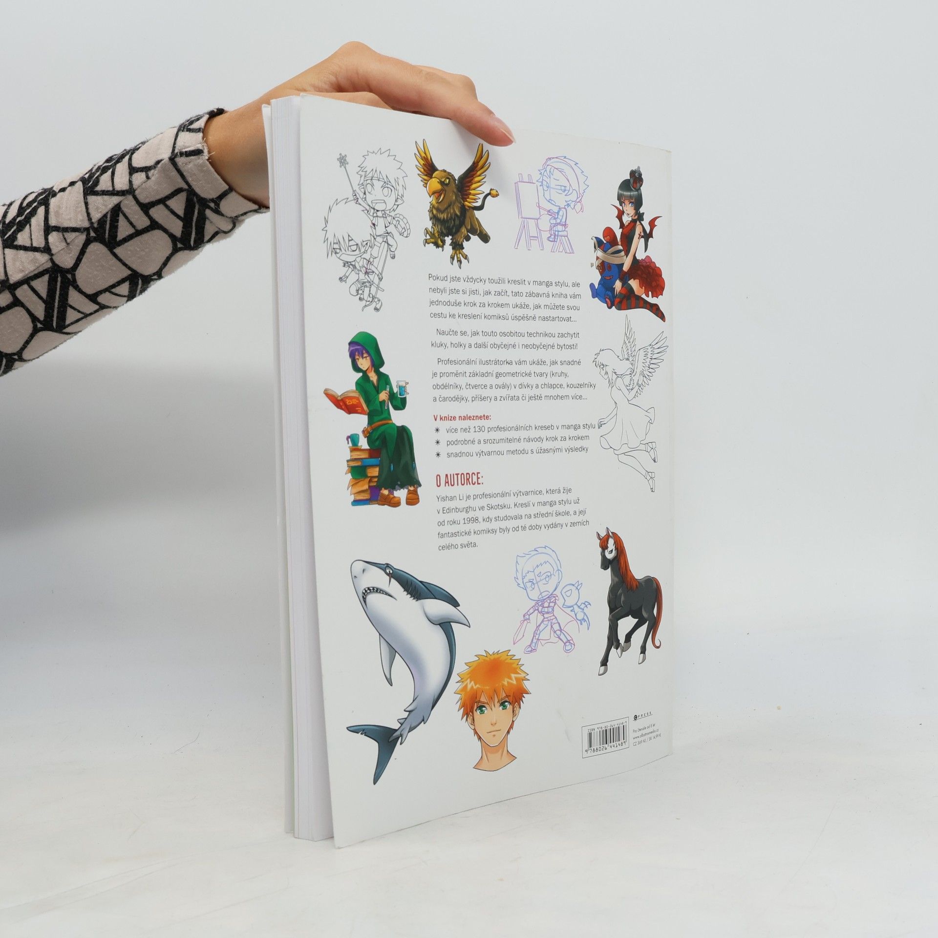 Yishan Li Jak kreslit v manga stylu: Kluci, holky, zvířata a mýtické bytosti