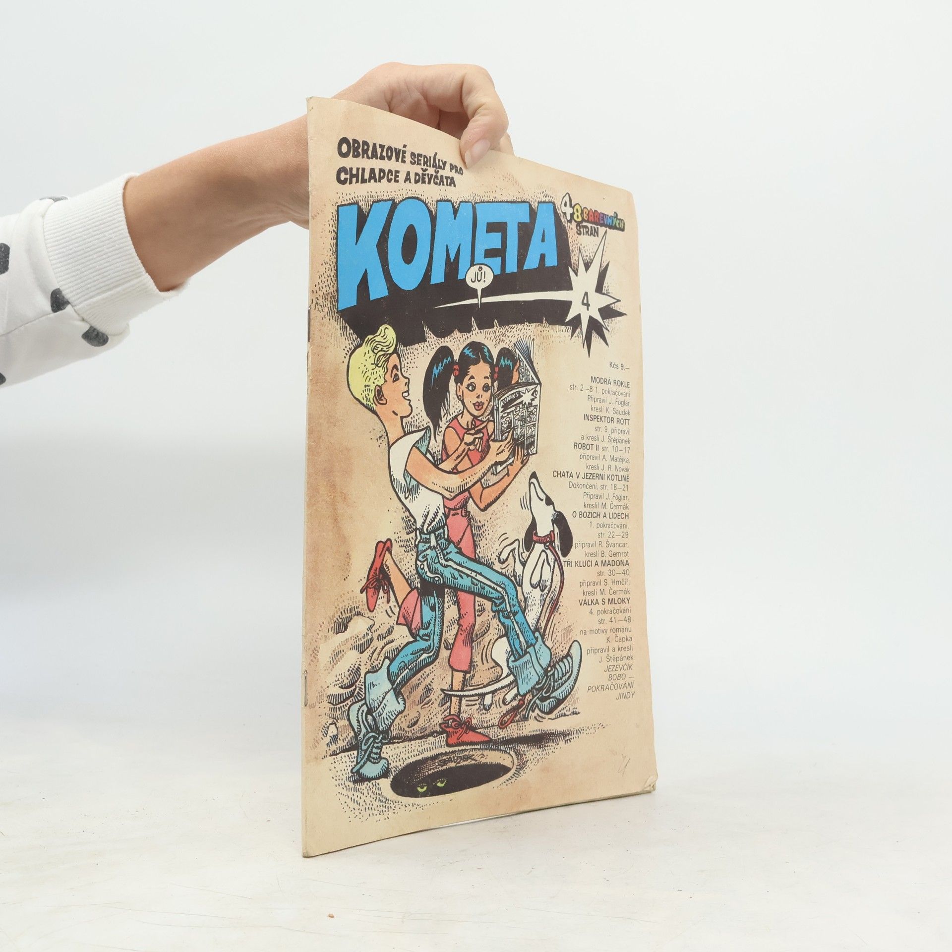 Kája Saudek Kometa 4/1989
