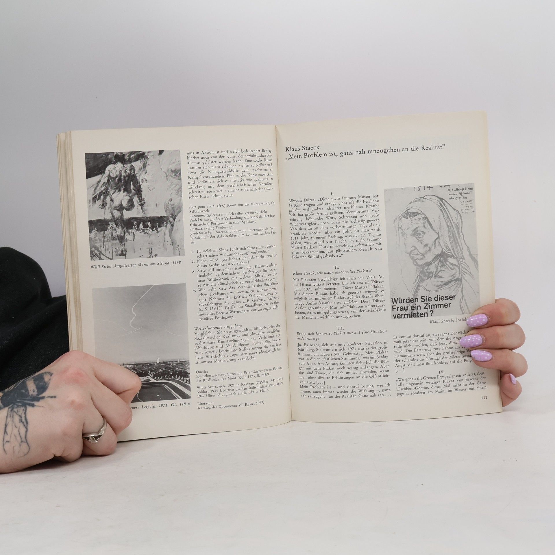 Werner Broer Realismus. Formen der Wirklichkeitsdarstellung in der Kunst des 19. und 20. Jahrhunderts.
