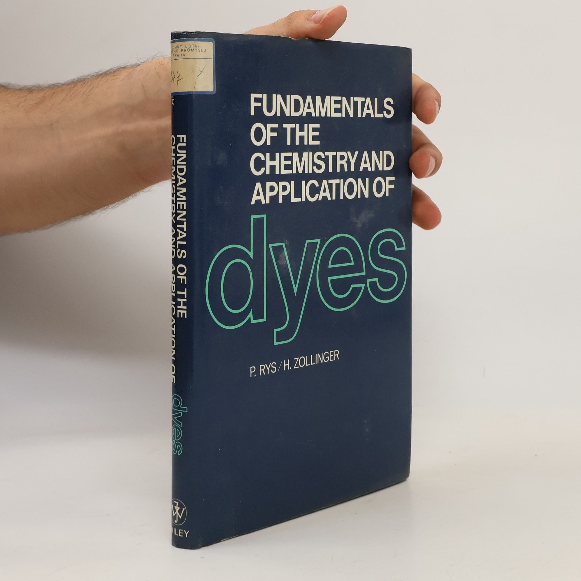 P. Ryss Fundamentals of the Chemistry and Application of Dyes