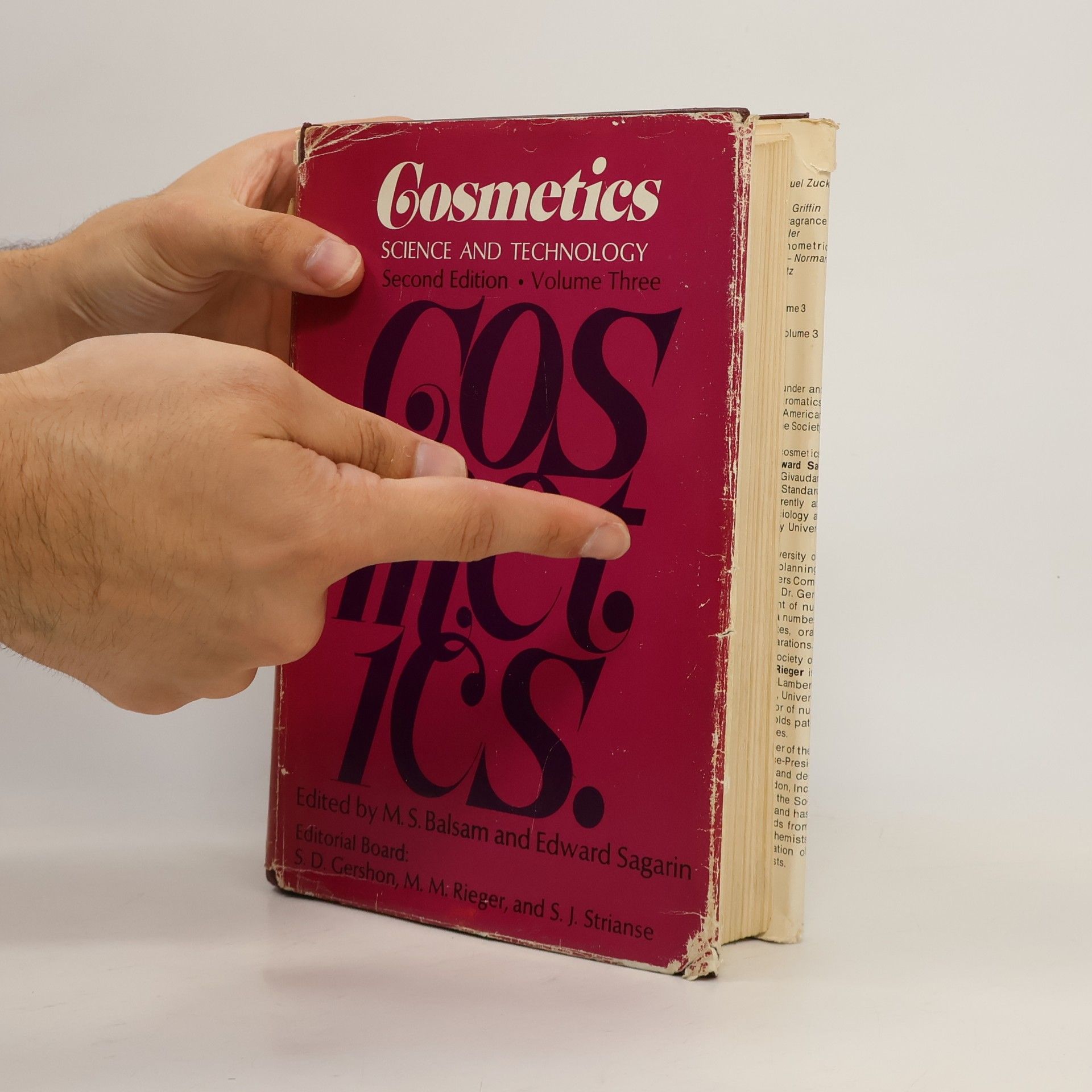 Marvin S. Balsam Cosmetics Science and Technology - Second Edition