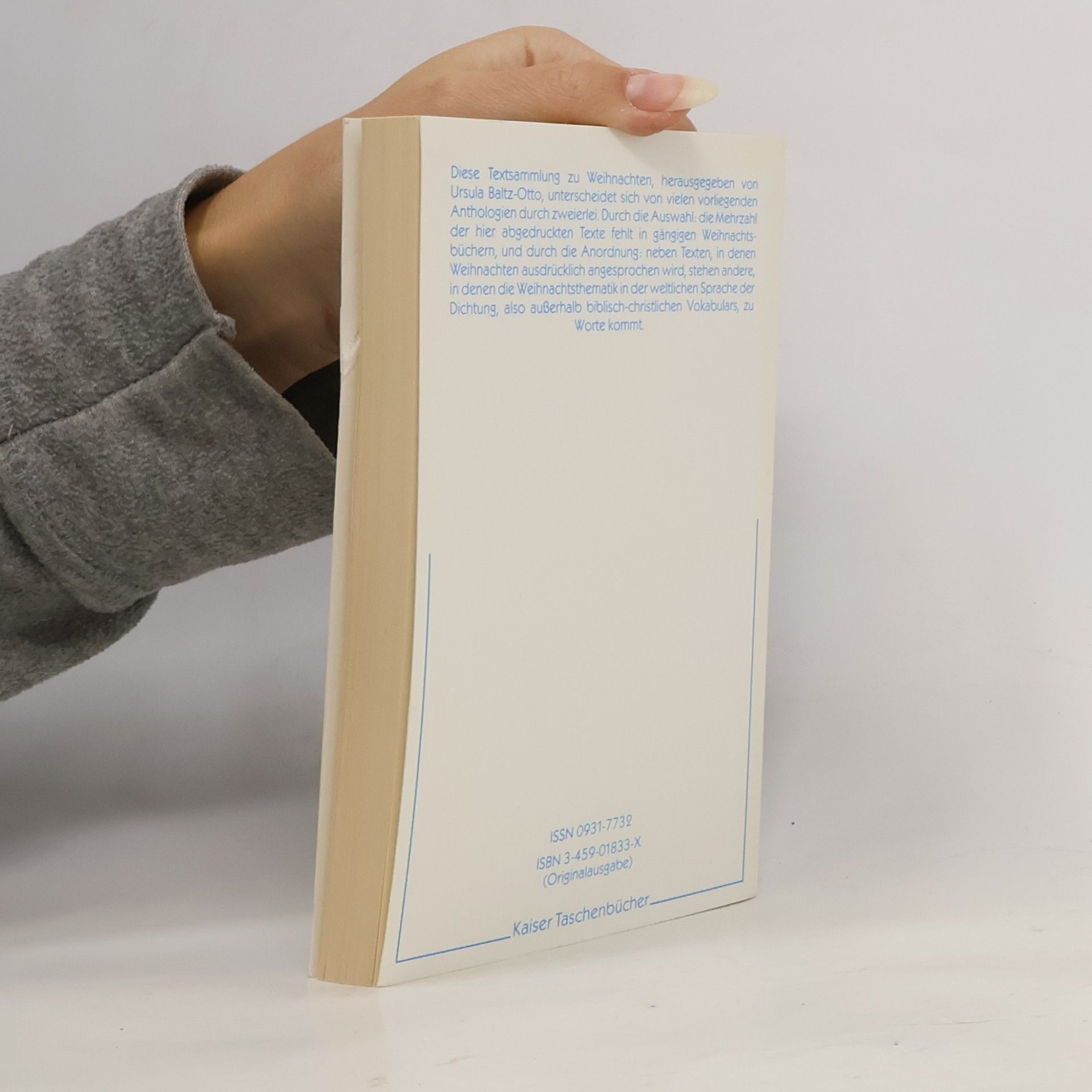 Ursula Baltz-Otto Das Volk will Ochs und Esel