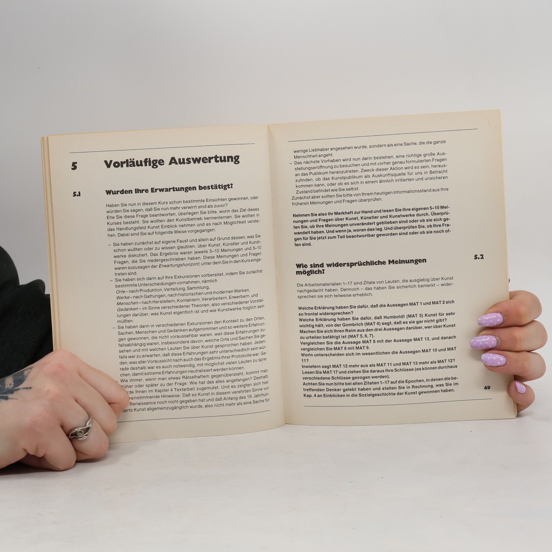 Claus Borgeest Kunstbetrieb. Schülerbuch
