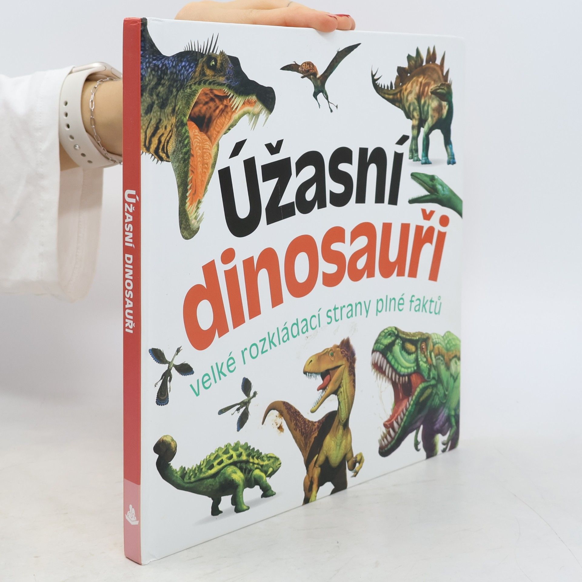 Marek Kurta Úžasní dinosauři : velké rozkládací strany plné faktů