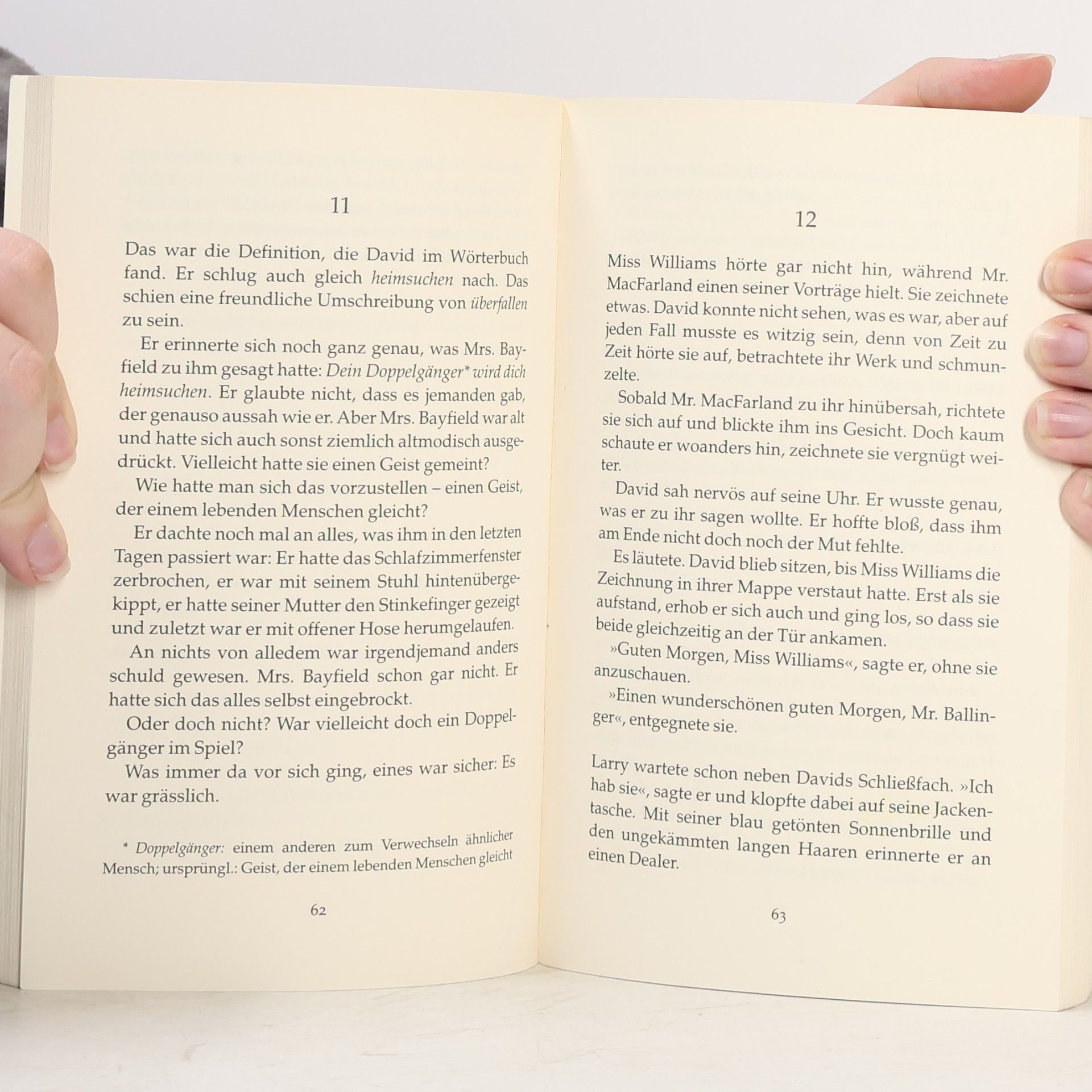 Louis Sachar Der Fluch des David Ballinger