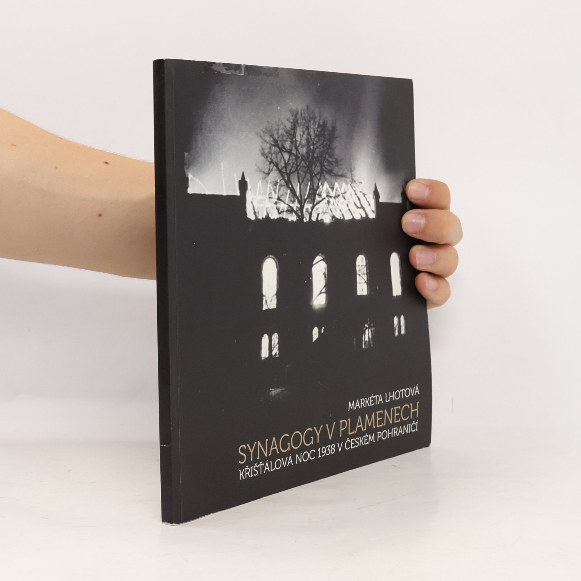 Markéta Lhotová Synagogy v plamenech, Křišťálová noc 1938 českém pohraničí