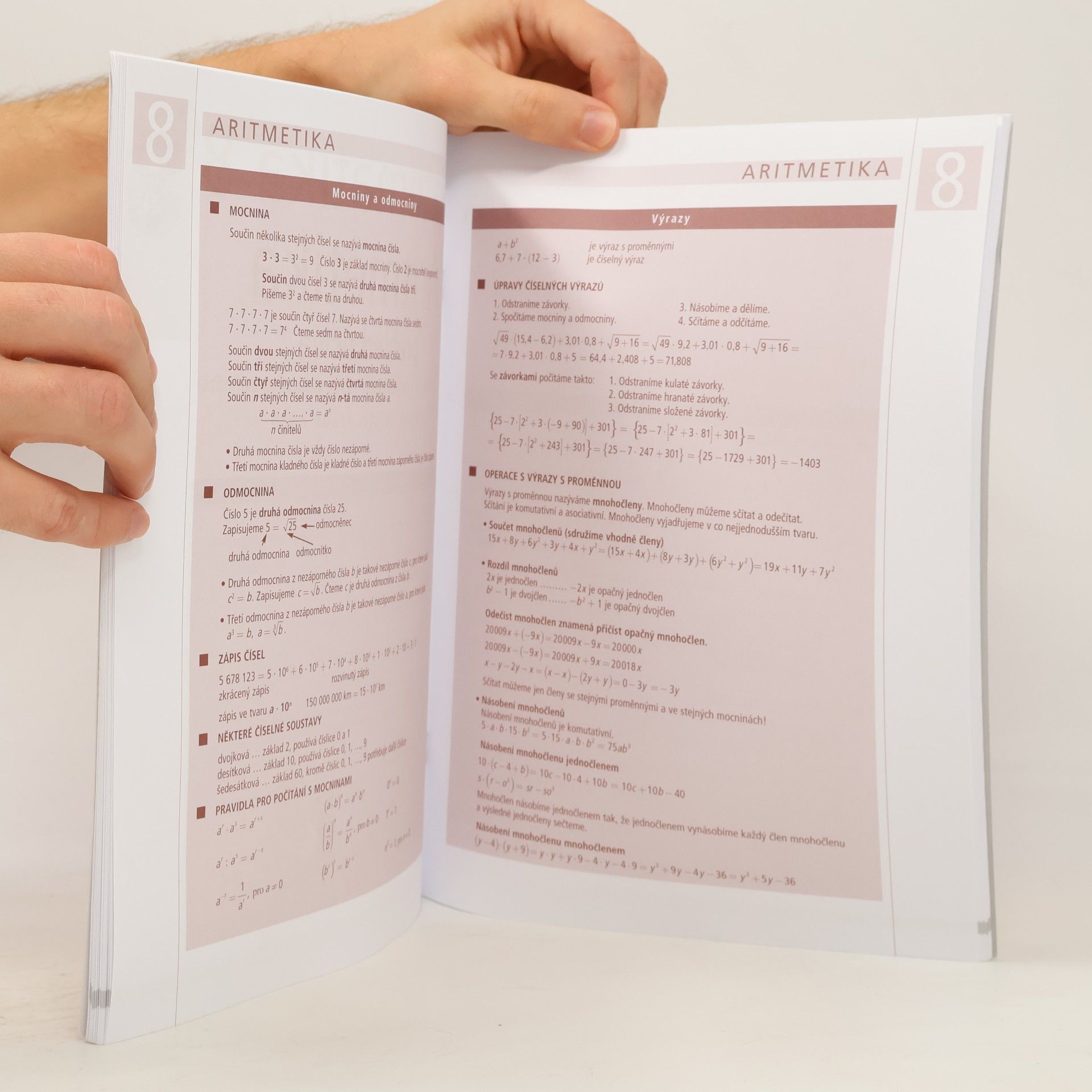 Kolektiv autorů Matematika 8 Aritmetika - Pracovní sešit