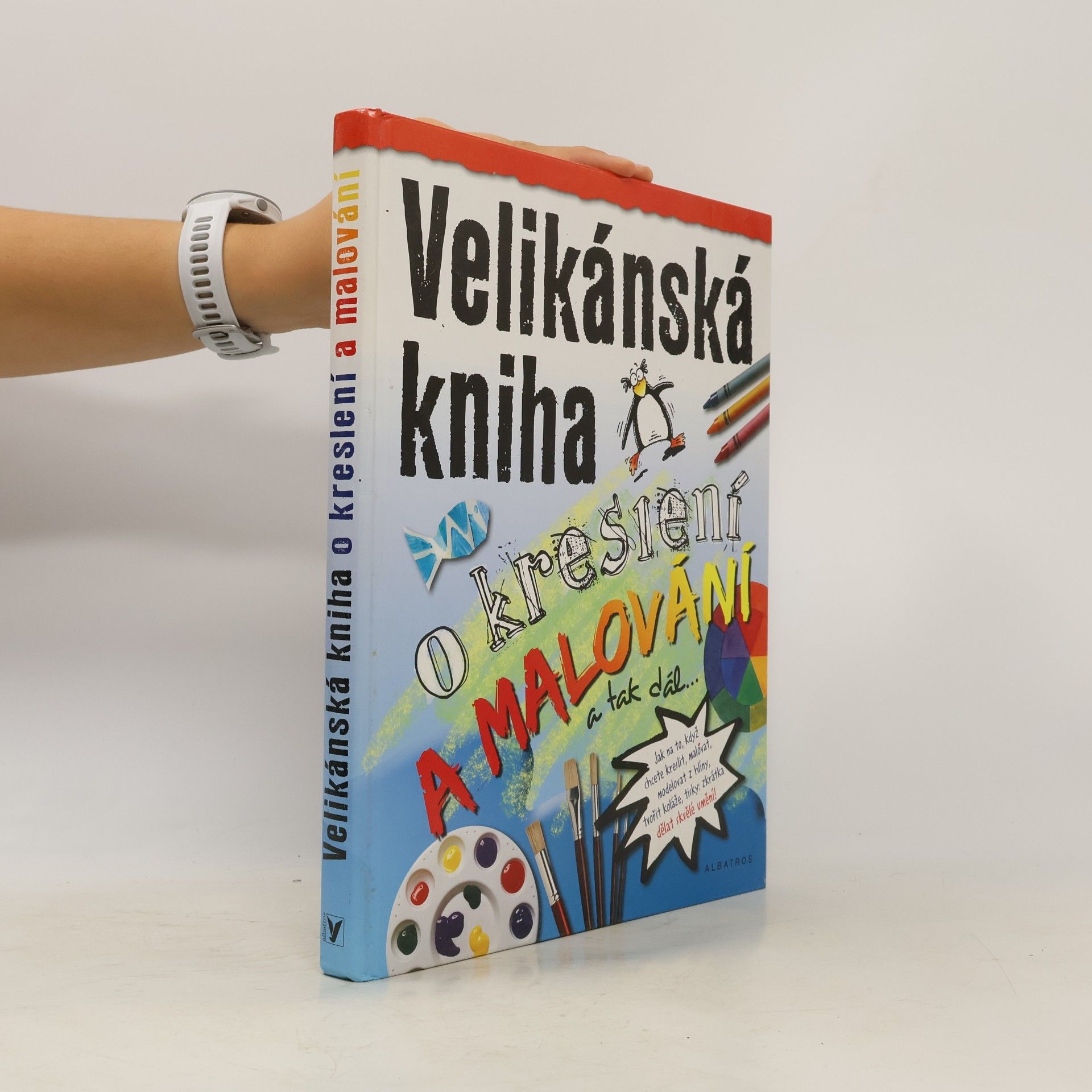 Sarah Morley Velikánská kniha o kreslení a malování a tak dál--
