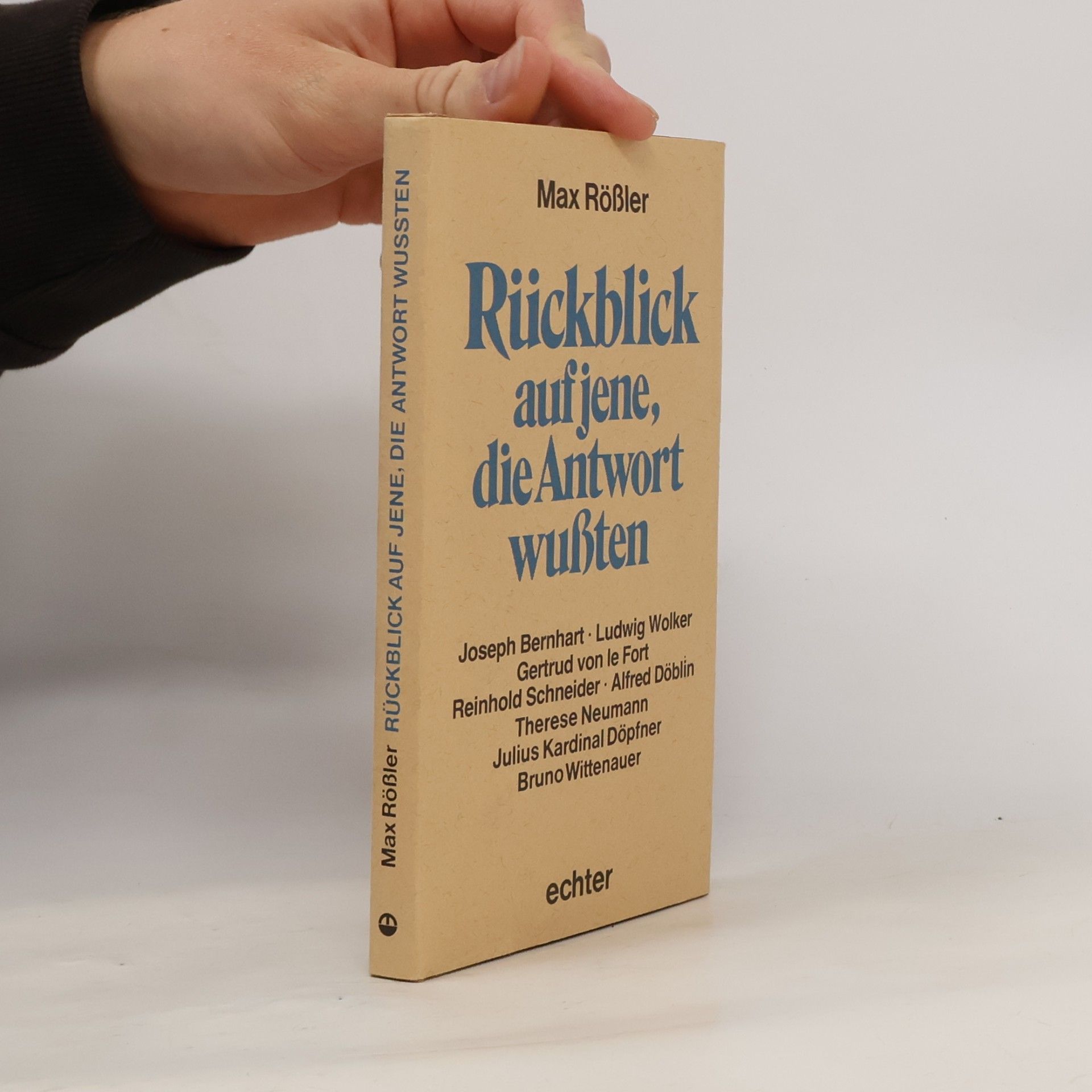Rückblick auf jene, die Antwort wussten
