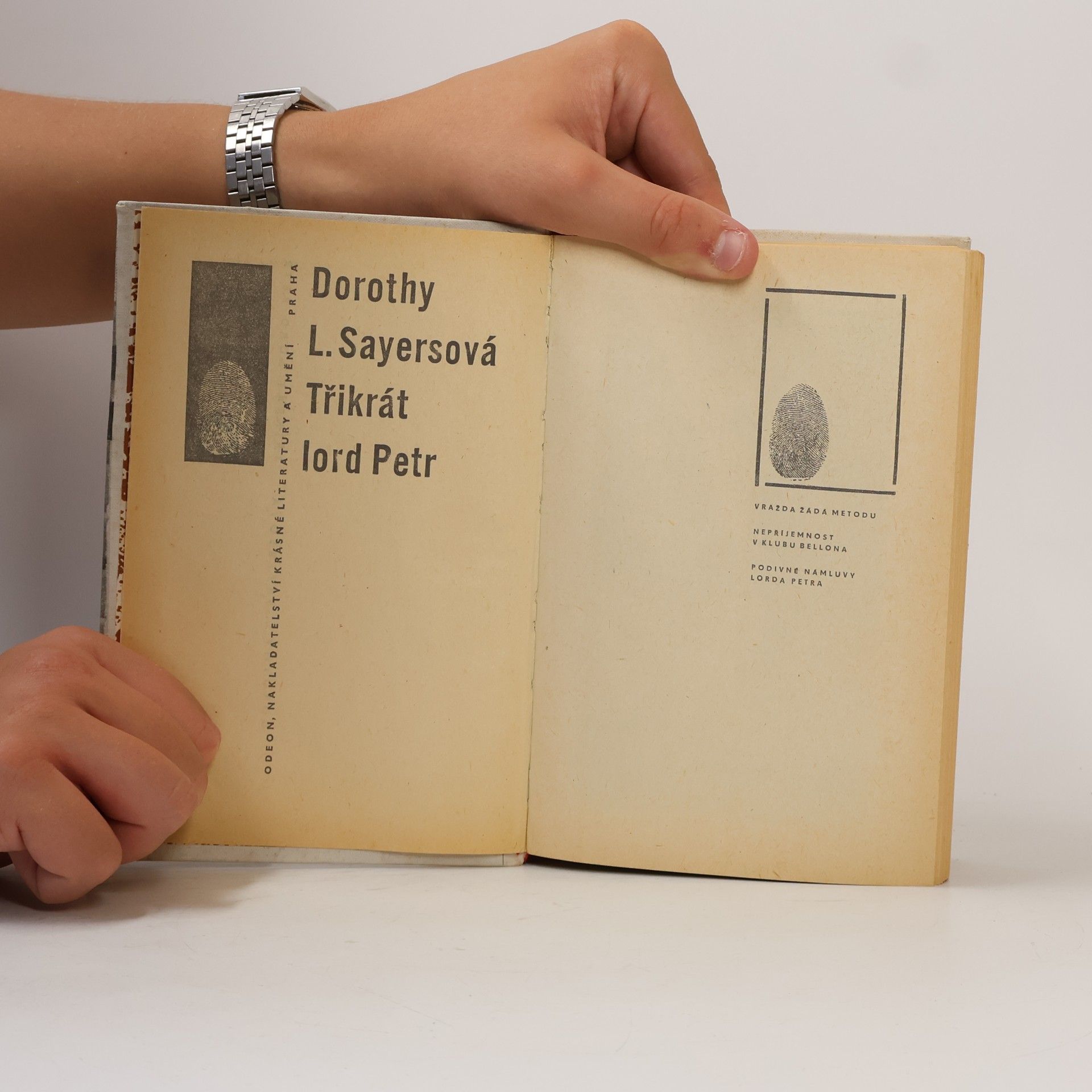 Dorothy Leigh Sayers 3x lord Petr
