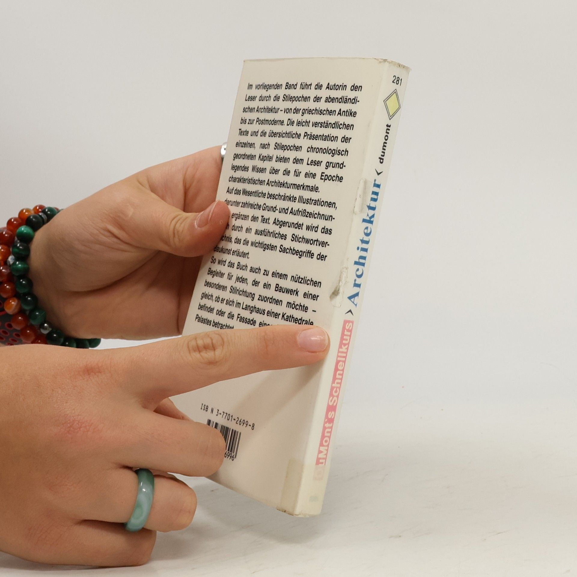 Eva Howarth DuMonts Schnellkurs "Architektur" von der griechischen Antike bis zur Postmoderne