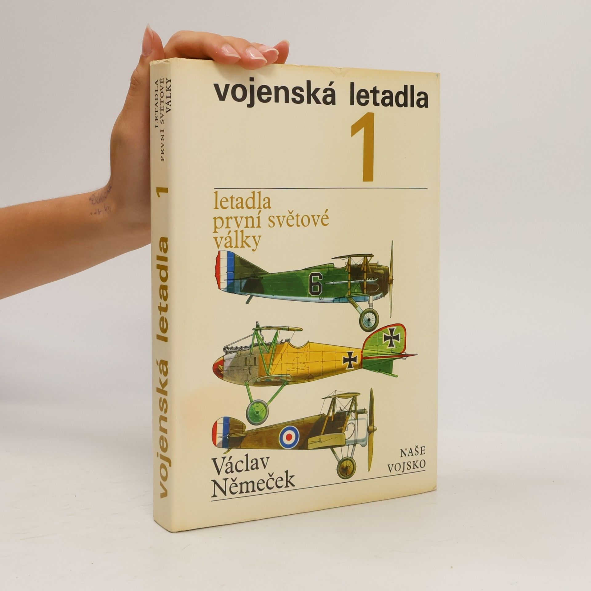 Václav Němeček Vojenská letadla 1. Letadla první světové války