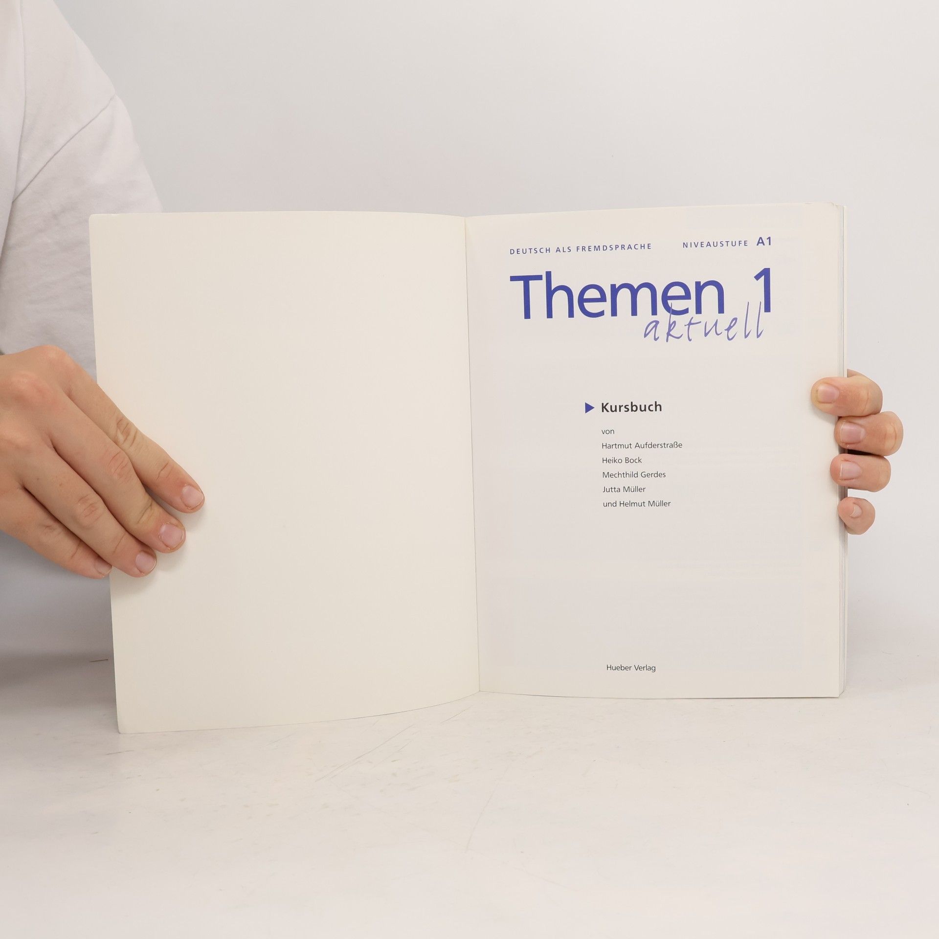Hartmut Aufderstrasse Themen aktuell 1. Kursbuch A1