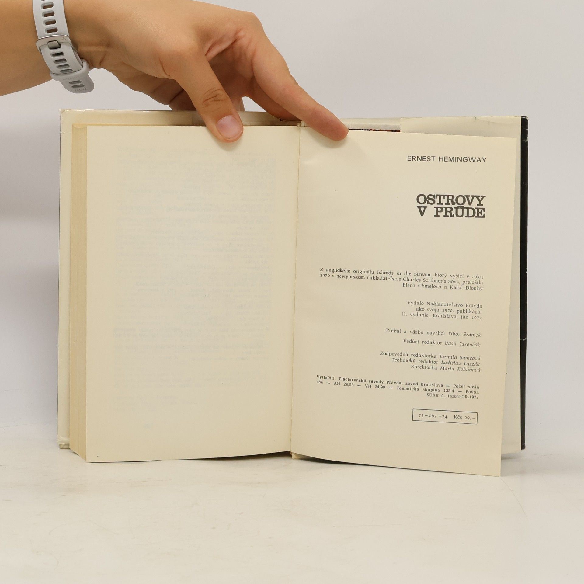 Ernest Hemingway Ostrovy v prúde