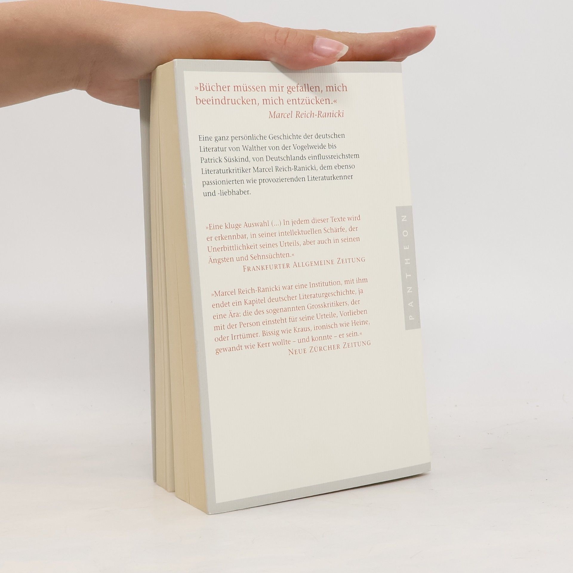 Marcel Reich Ranicki Meine Geschichte der deutschen Literatur