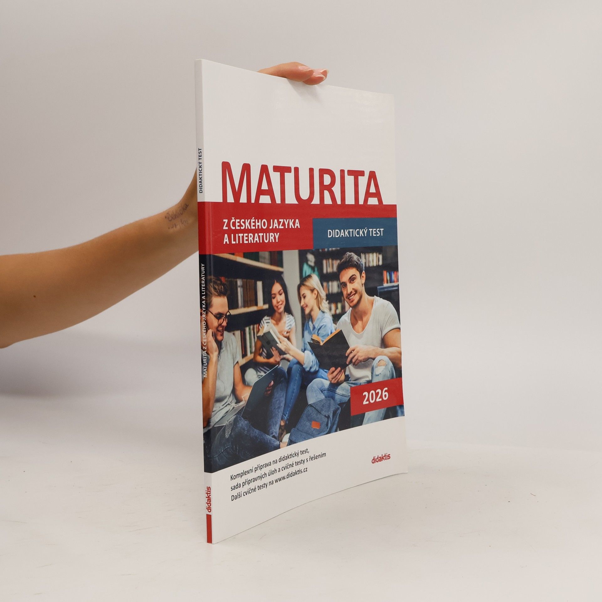 Autores varios Maturita z českého jazyka a literatury. Didaktický test 2026