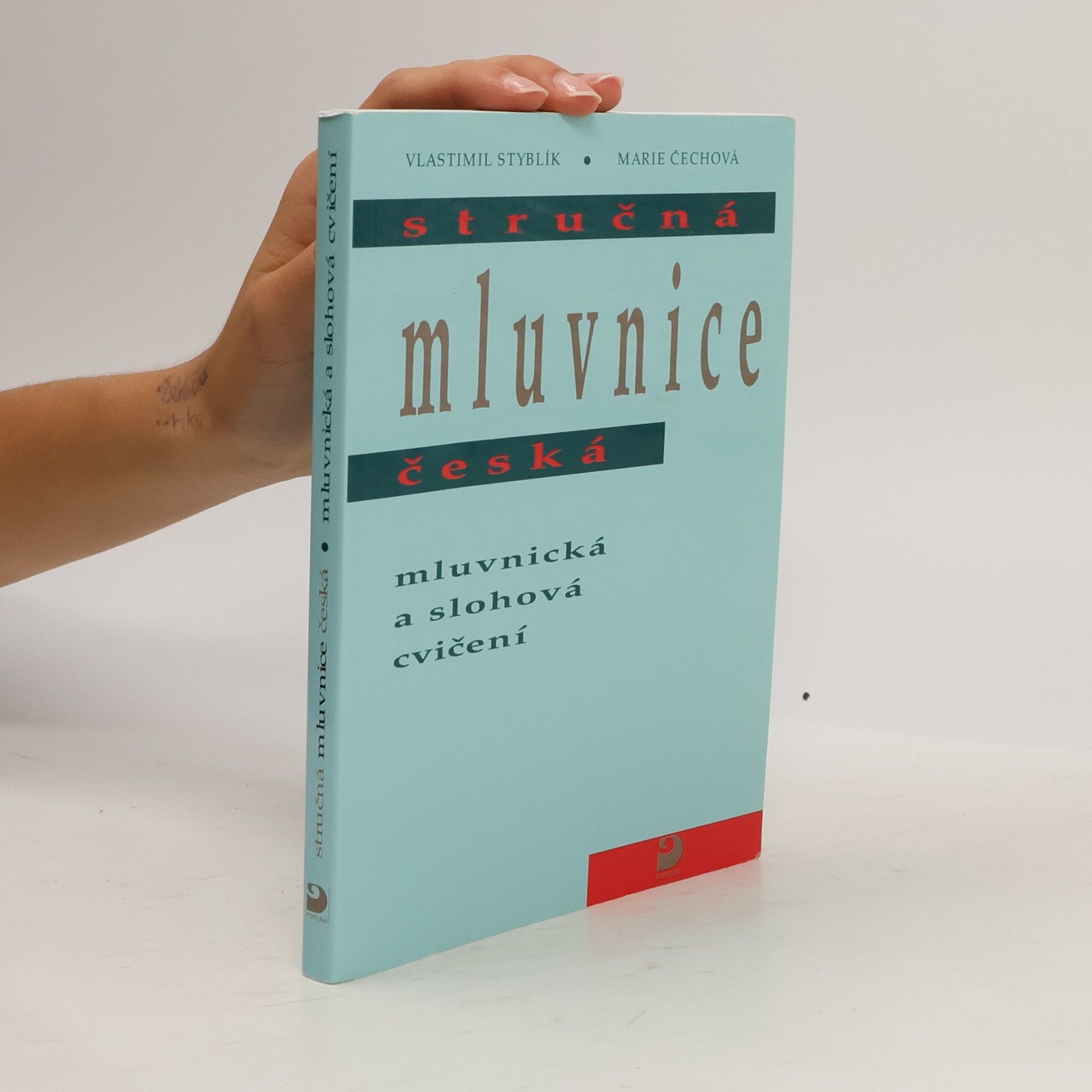 Vlastimil Styblík Stručná mluvnice česká : mluvnická a slohová cvičení