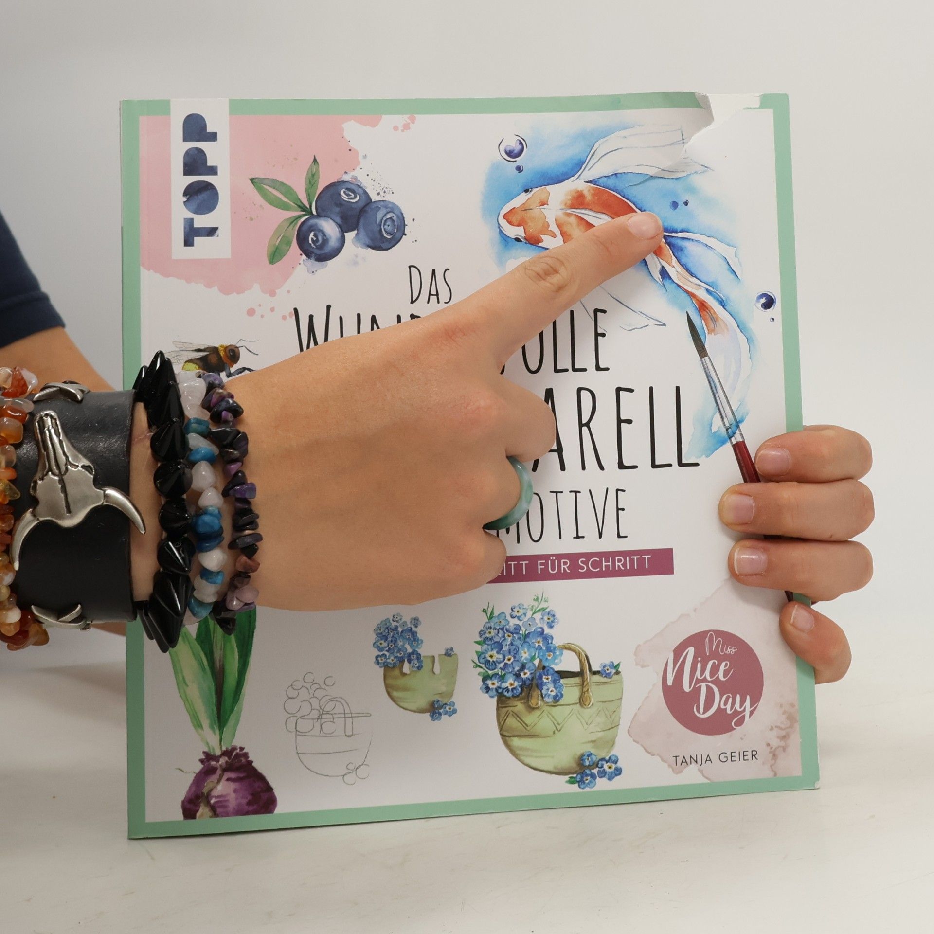 Tanja Geier Das wundervolle Buch der Aquarell-Motive. Watercolor Schritt für Schritt
