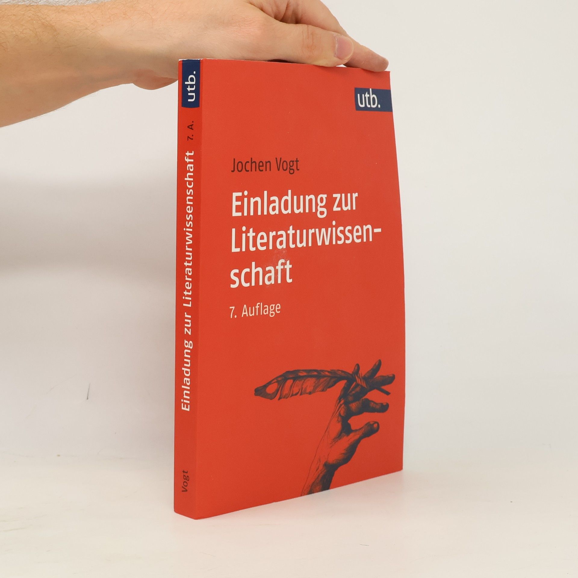 Jochen Vogt Einladung zur Literaturwissenschaft - 7. Auflage