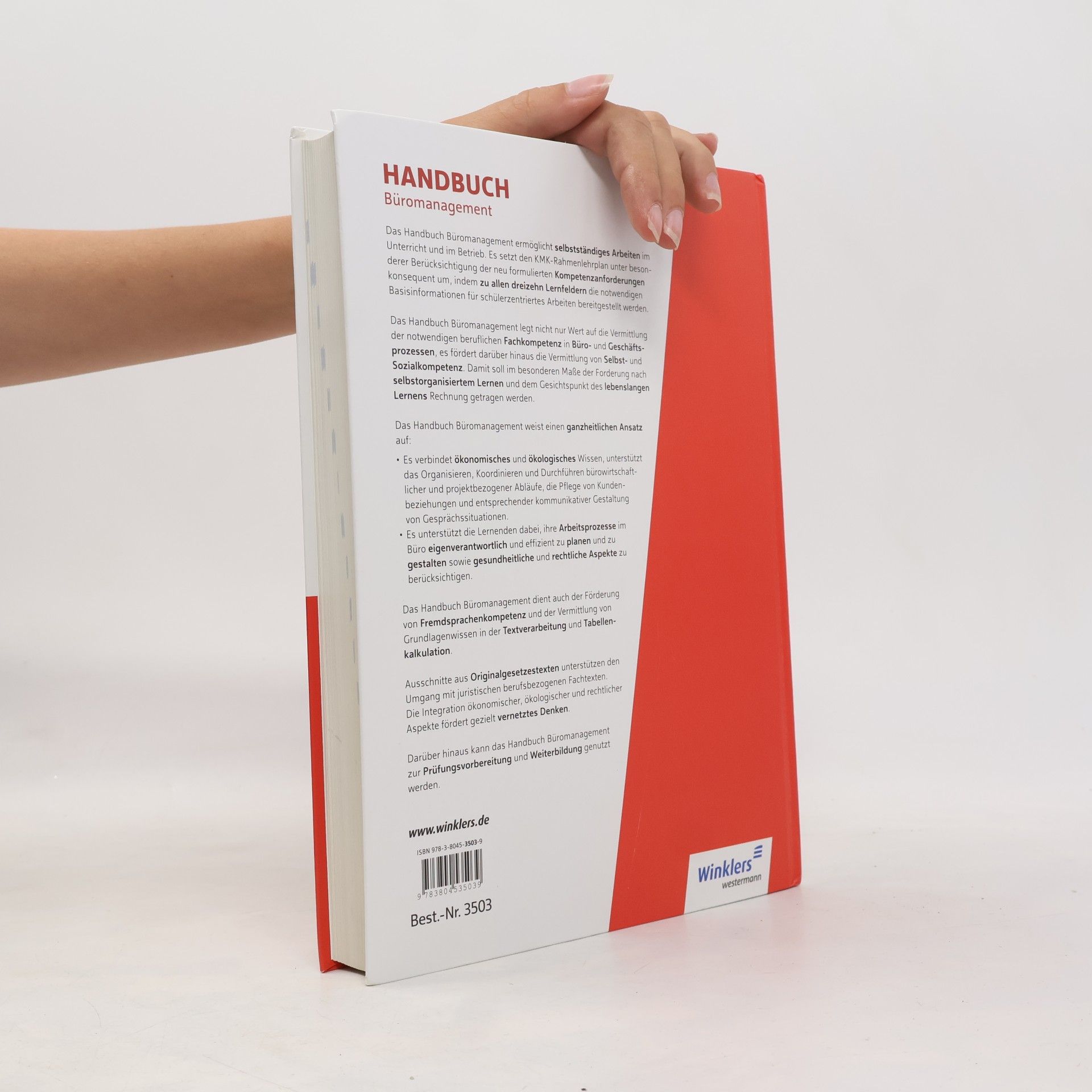 Margit Bentin Handbuch Büromanagement. Schülerband