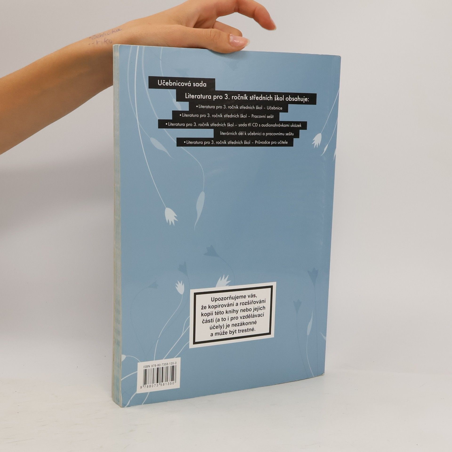 Various authors Literatura pro 3. ročník středních škol. Učebnice