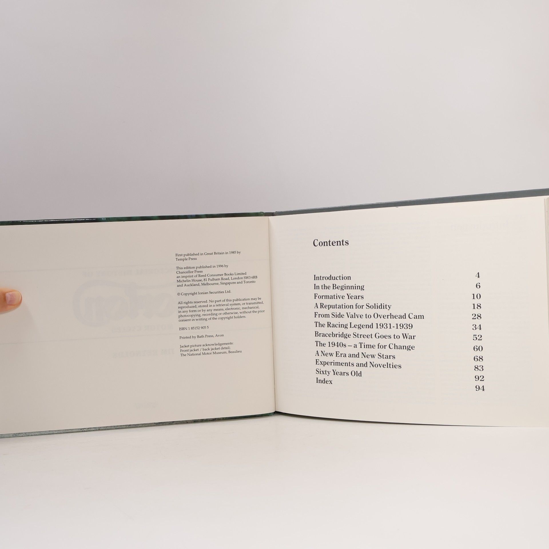 Jim Reynolds The Pictorial History of Norton Motor Cycles
