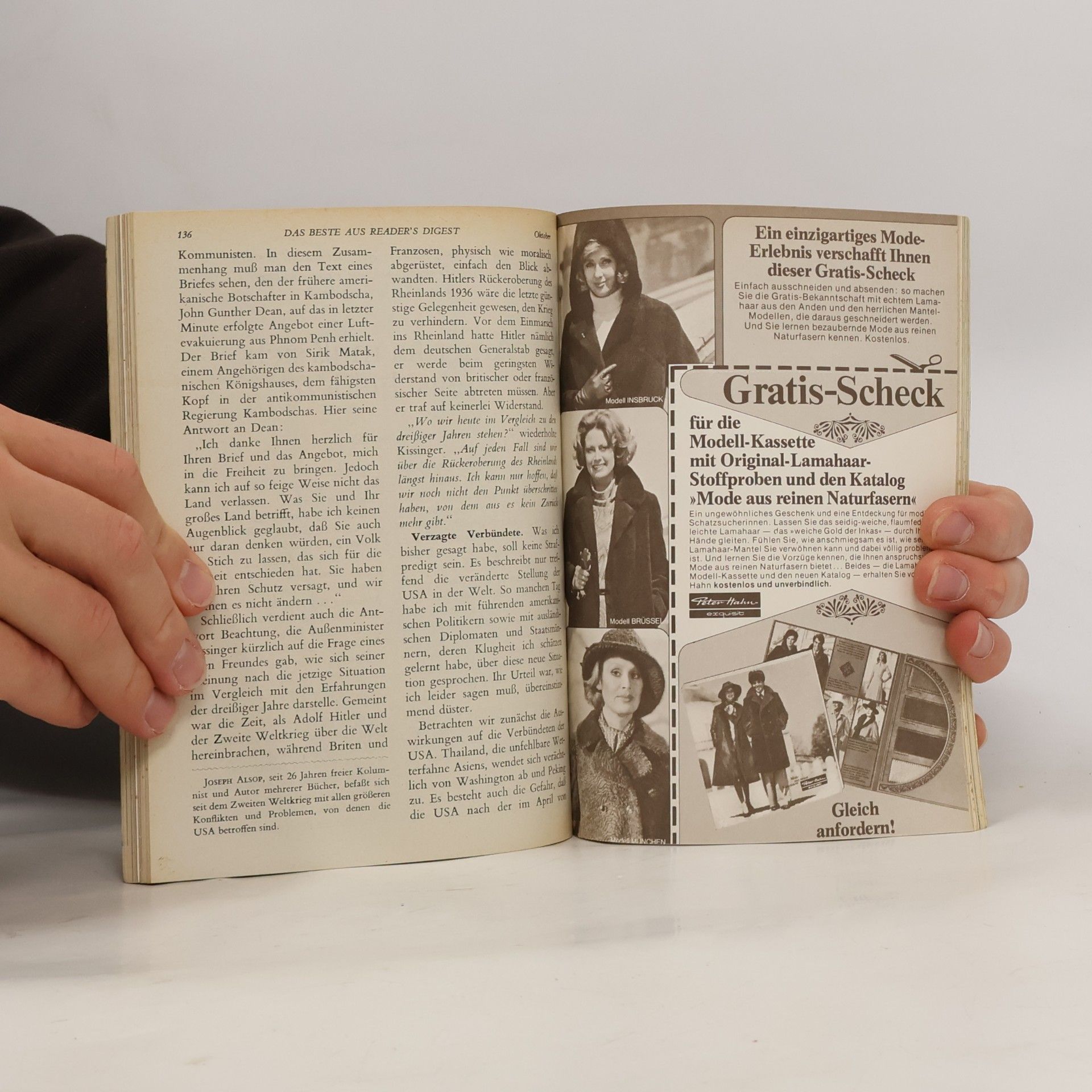 kolektiv Das Beste aus Reader’s Digest Nr. 10/1975