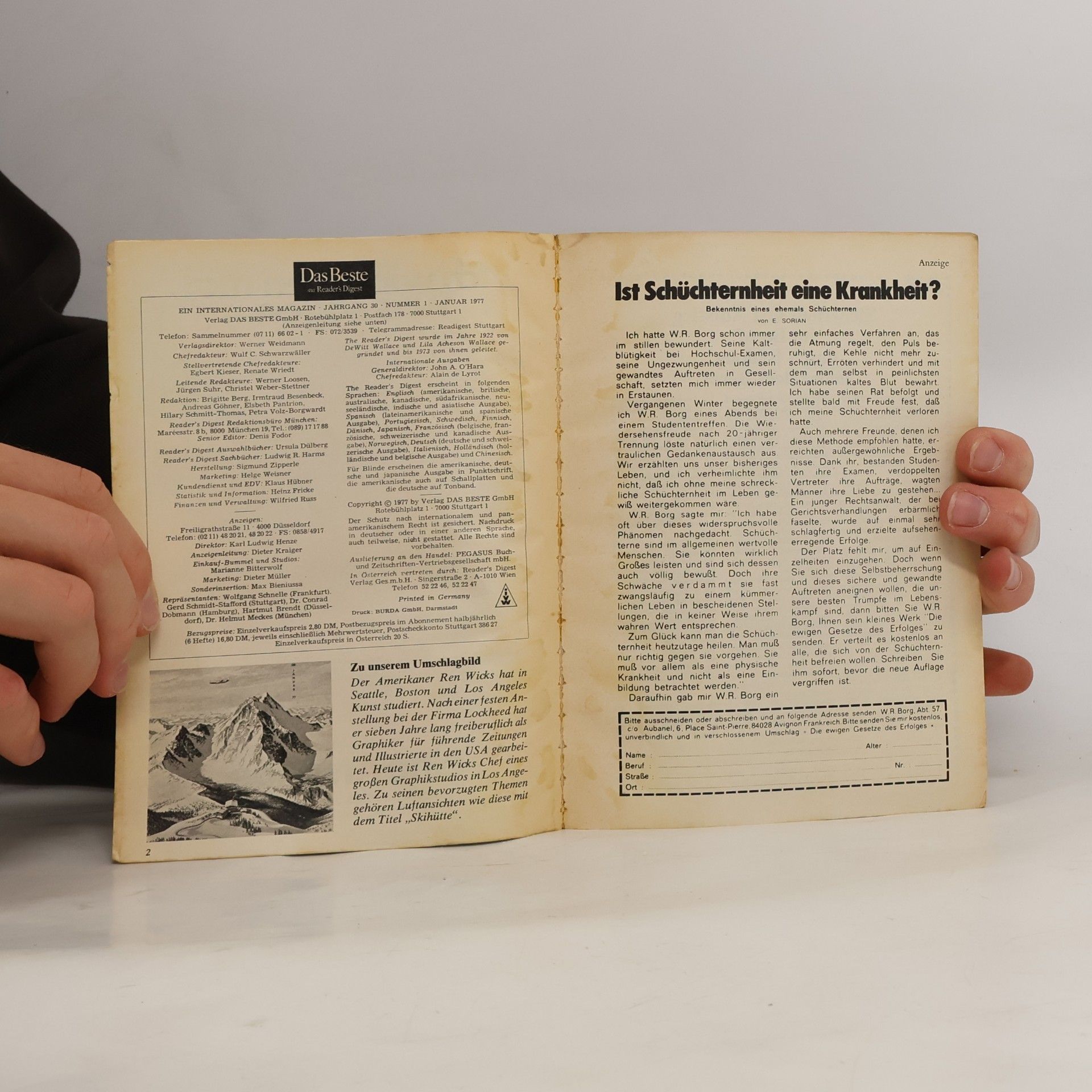 kolektiv Das Beste aus Reader´s Digest 1/1977