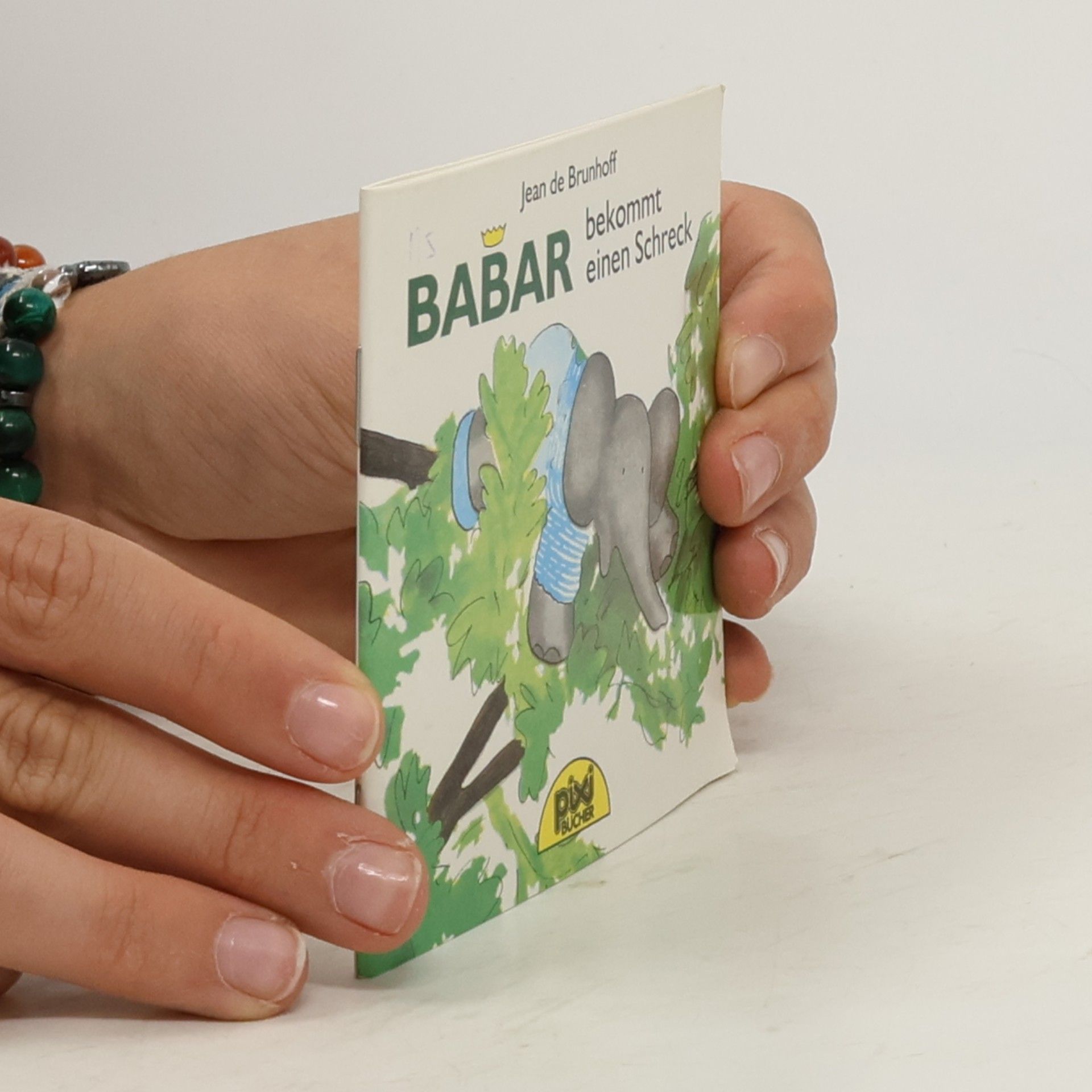 Jean de Brunhoff Babar bekommt einen Schreck