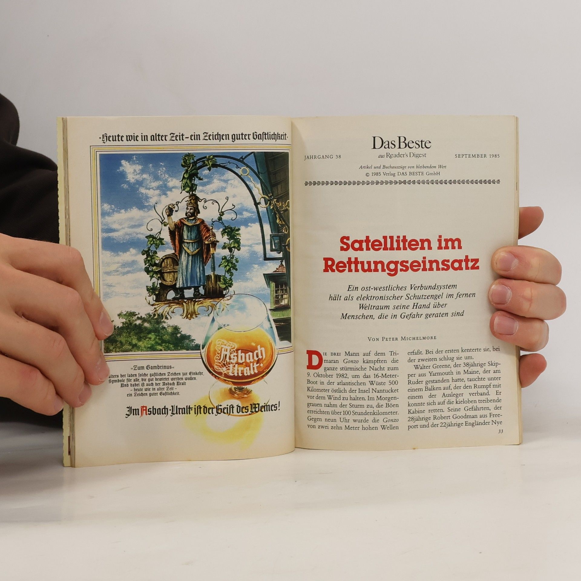 Autores varios Das Beste aus Reader's Digest 9/1985